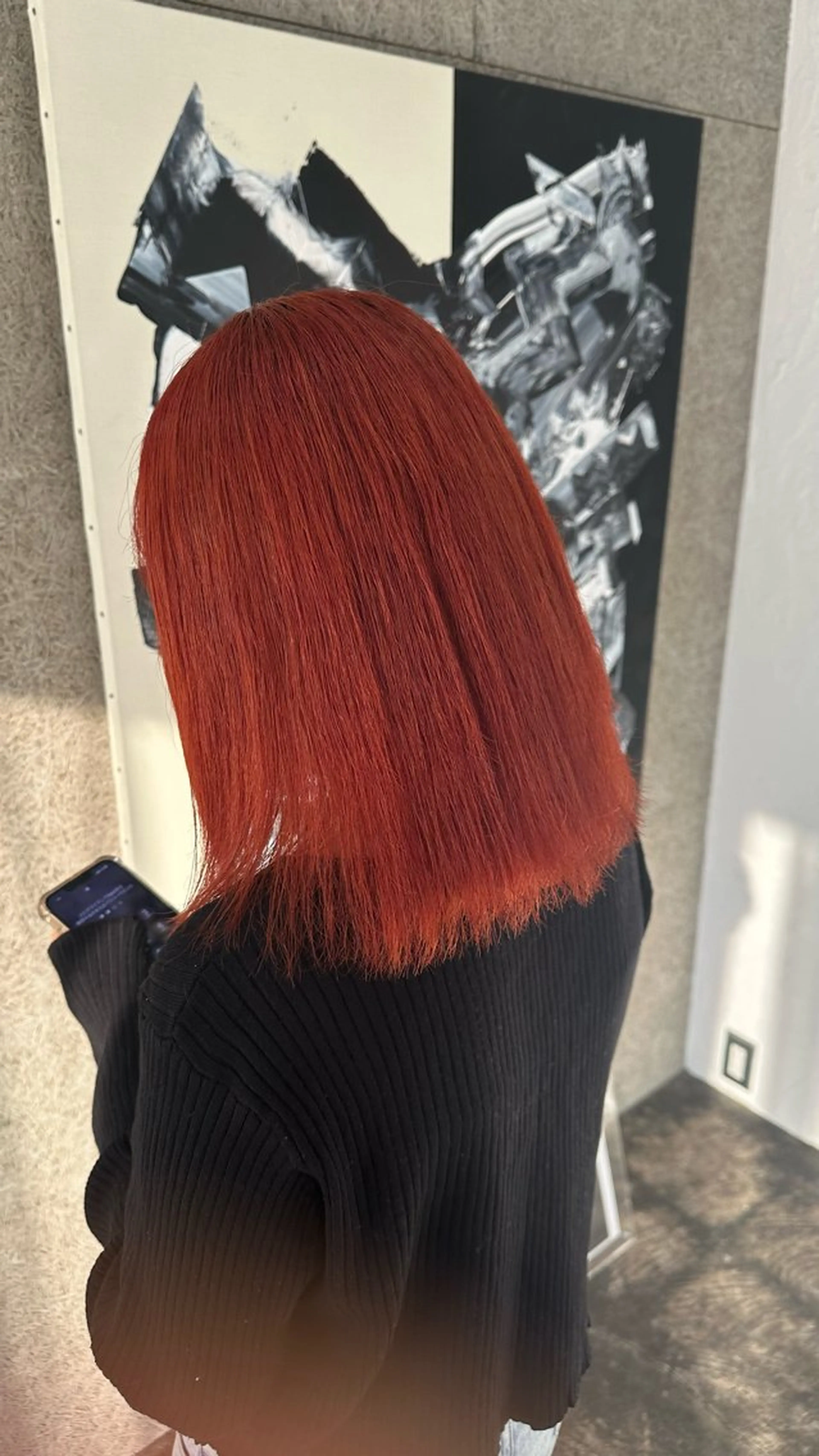 ミディアム Iwama momokaのヘアスタイル