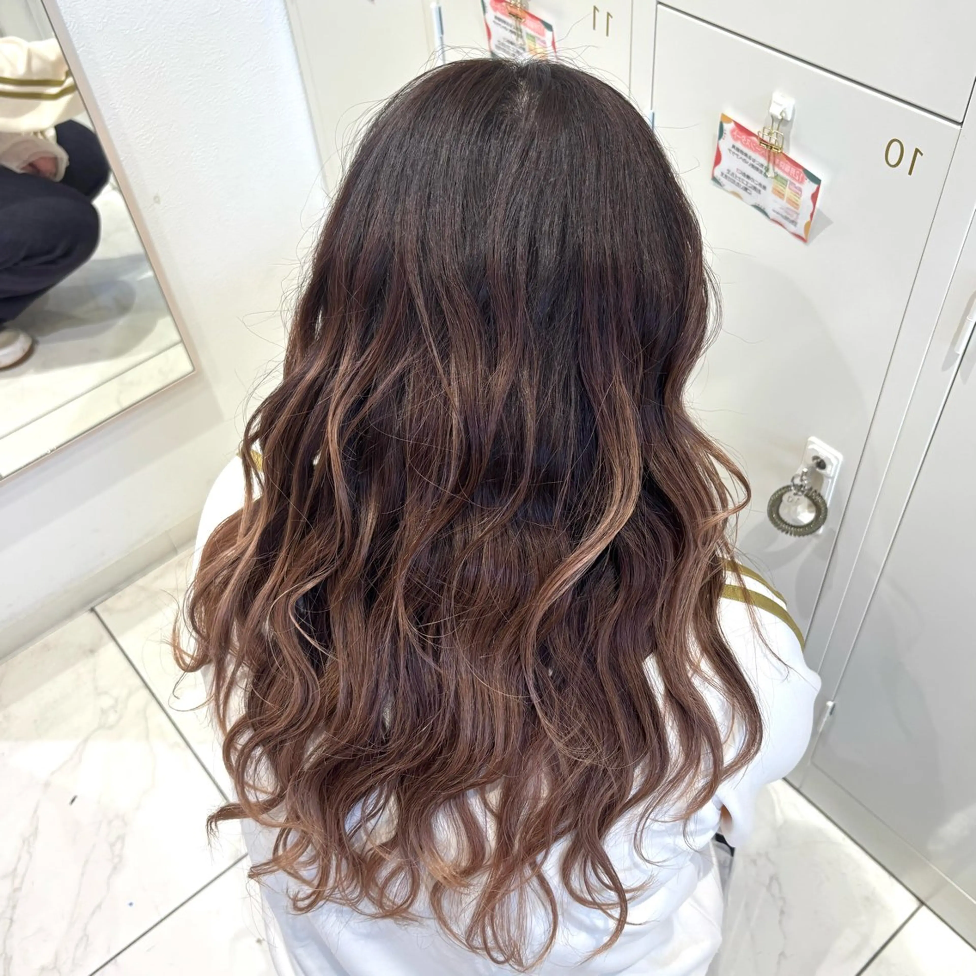 カラー ヘアカラー 渡邊楓果／髪質改善 ／カラーのヘアスタイル