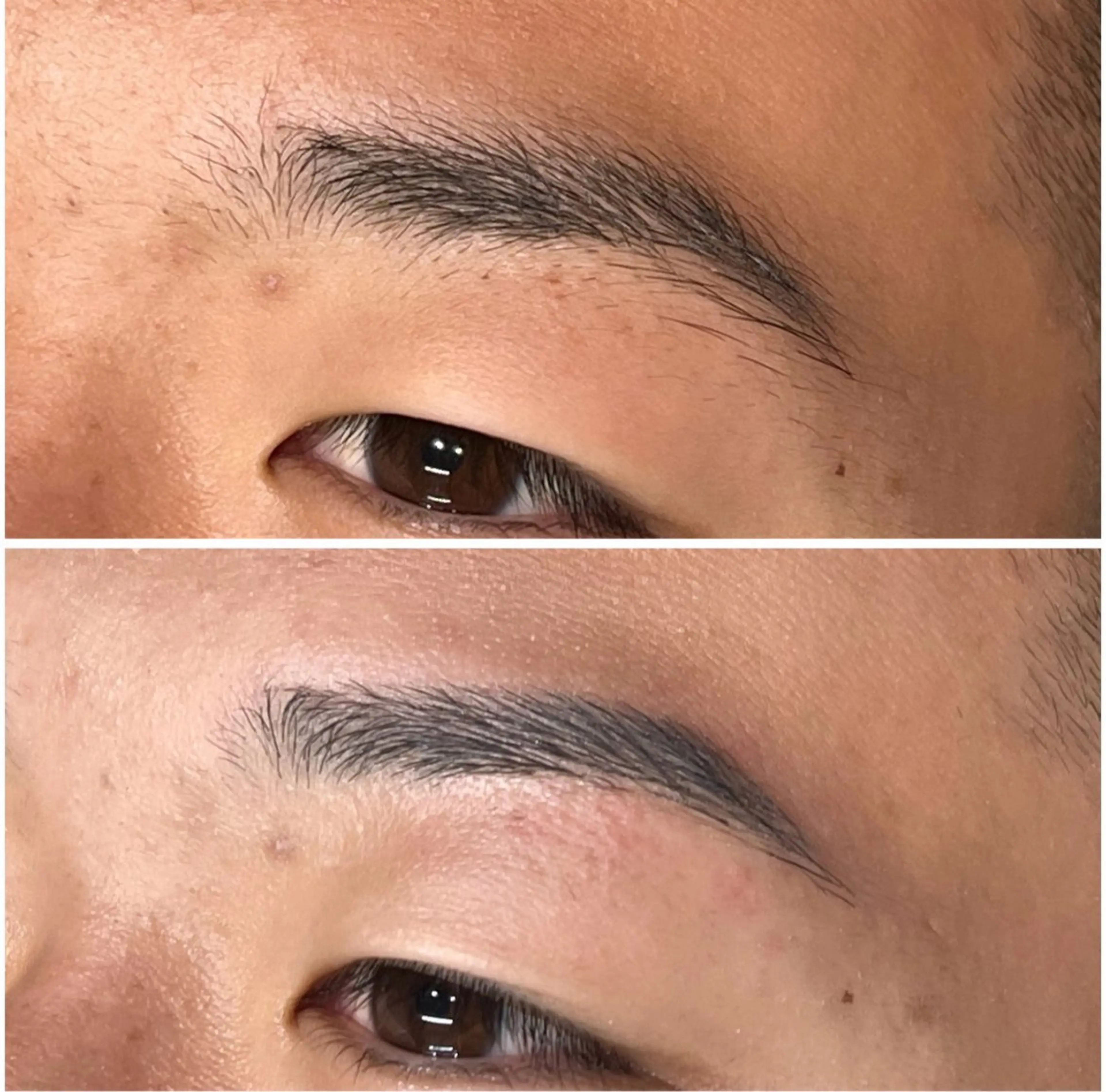 ⭐️メンズ限定⭐️眉毛ワックス脱毛　眉毛スタイリングの写真
