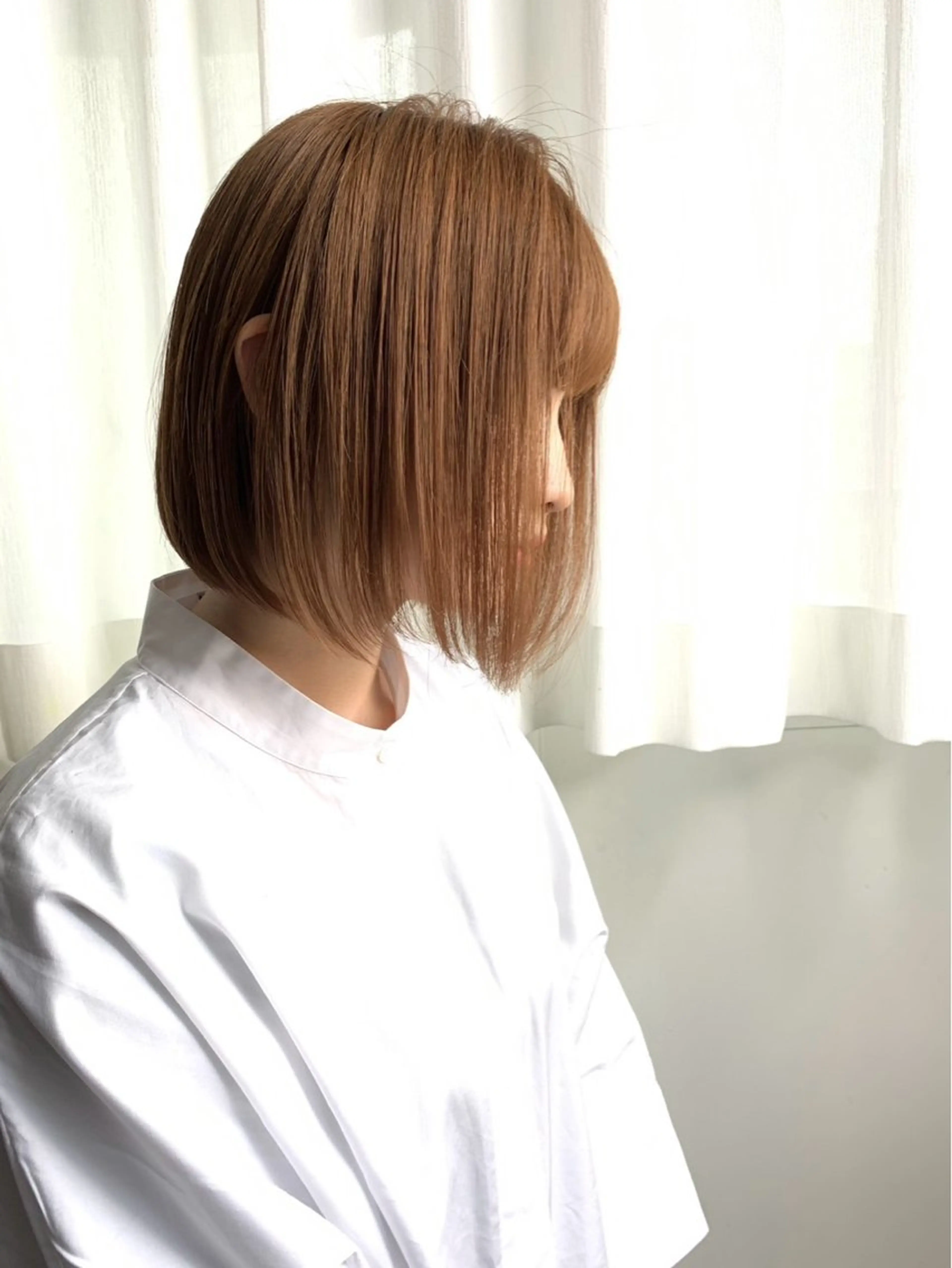 ミディアム ヘアカラー i’ll 夏希のヘアスタイル