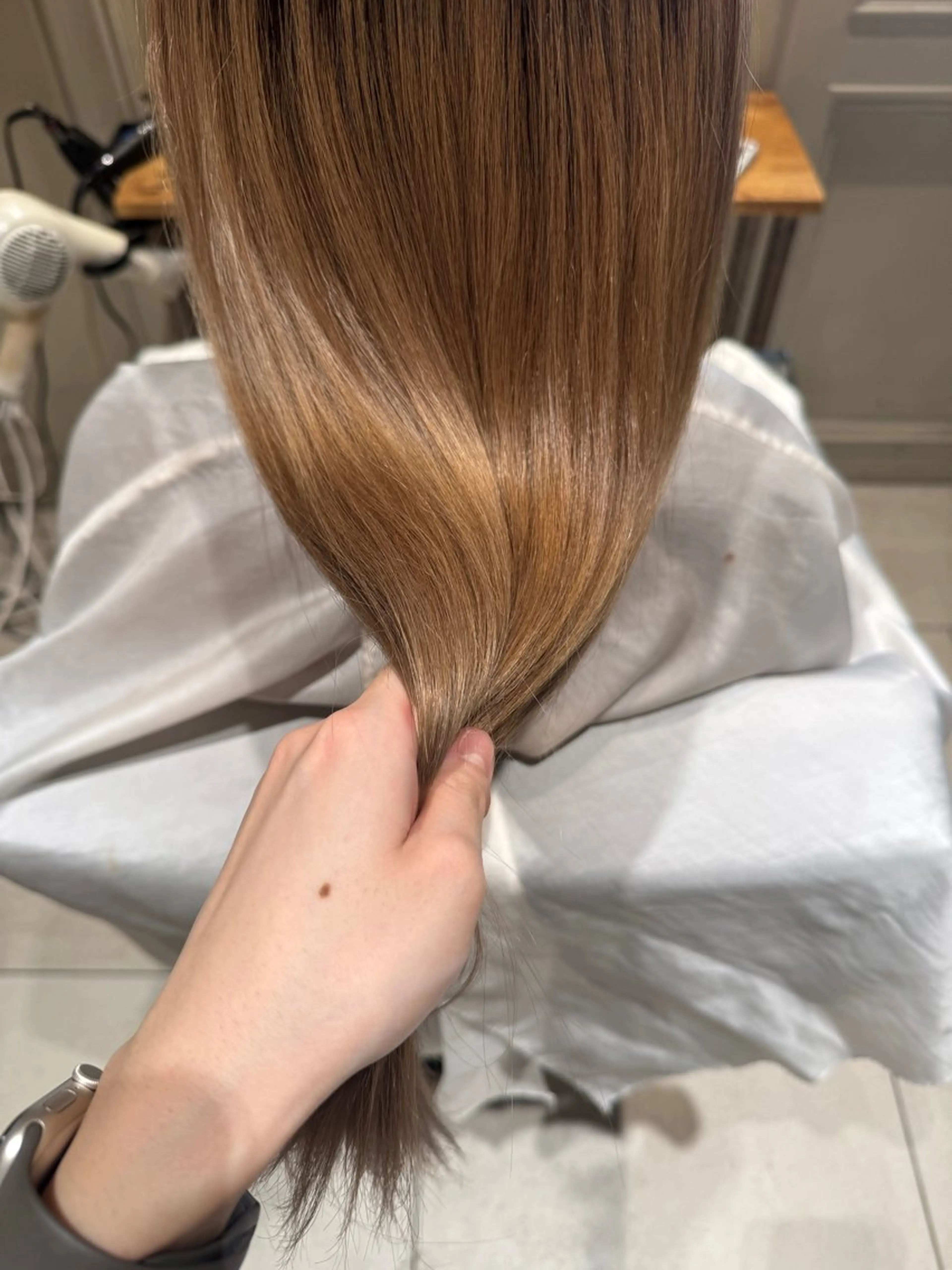 ロング トリートメント み うのヘアスタイル