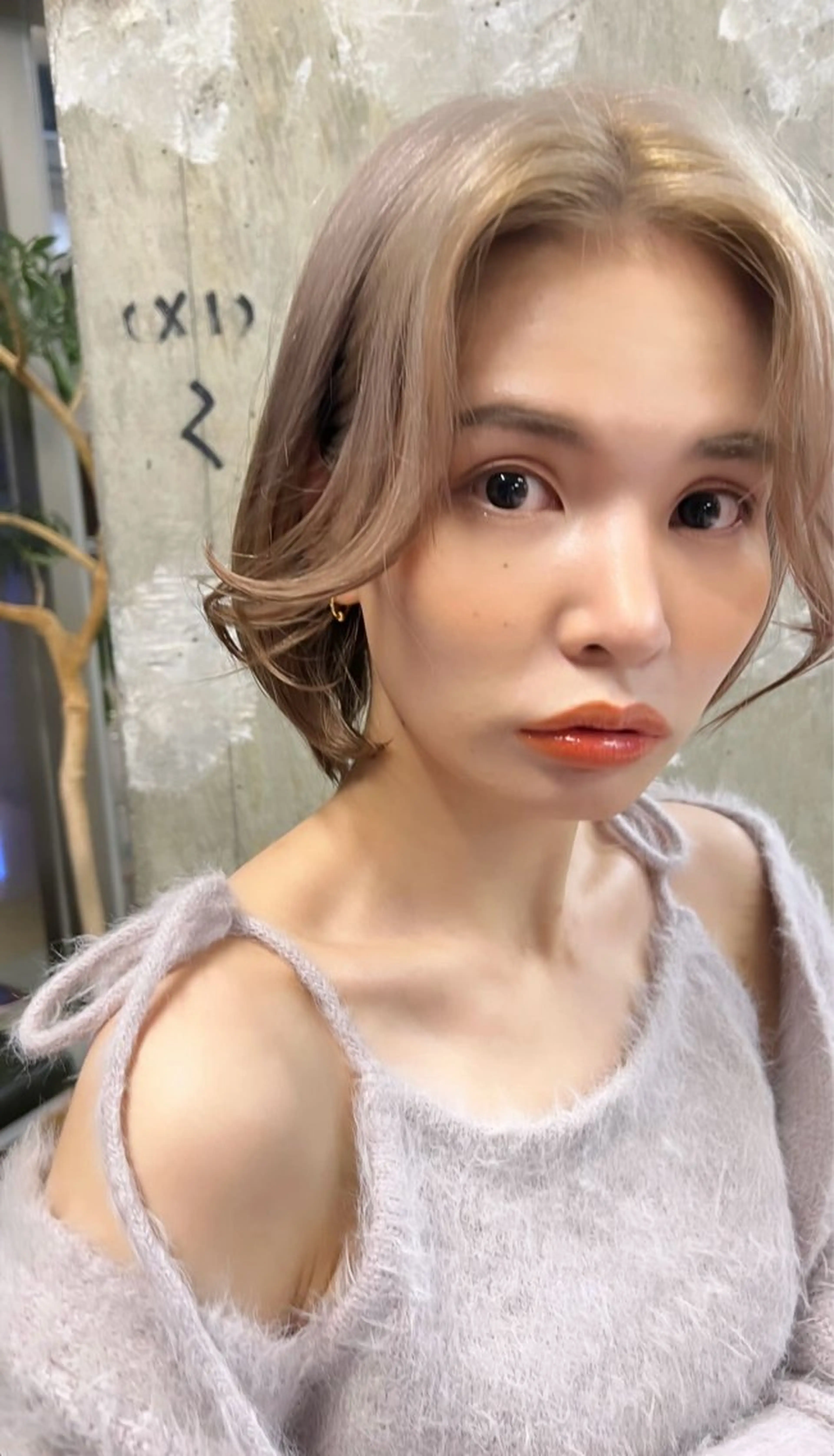 ショート ヘアアレンジ ボブ ROBBY所属・松井美樹/似合わせ ガーリー・韓国のヘアスタイル