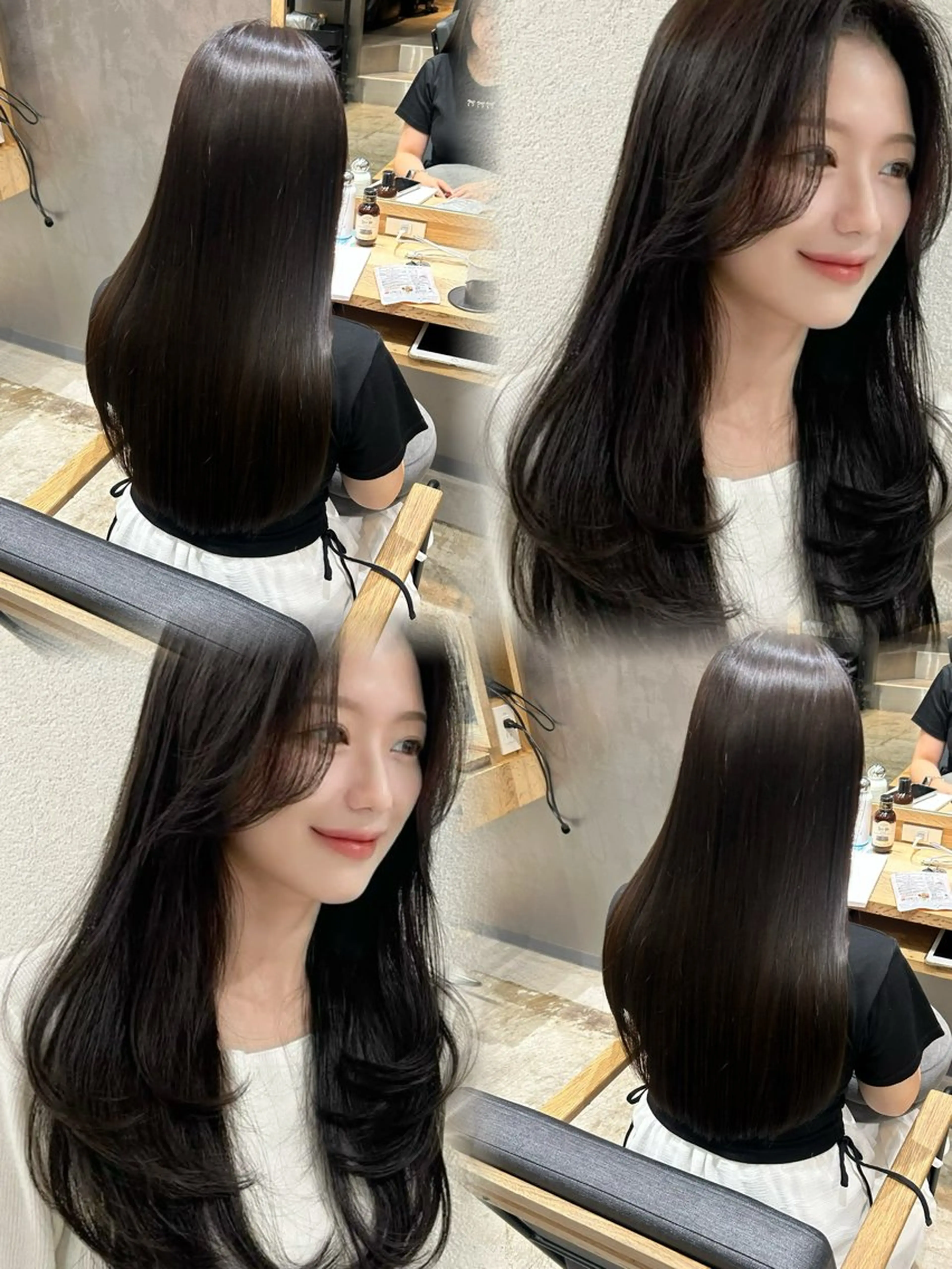 カラー グレージュ ヘアカラー 心斎橋🤍inity KIKOのヘアスタイル