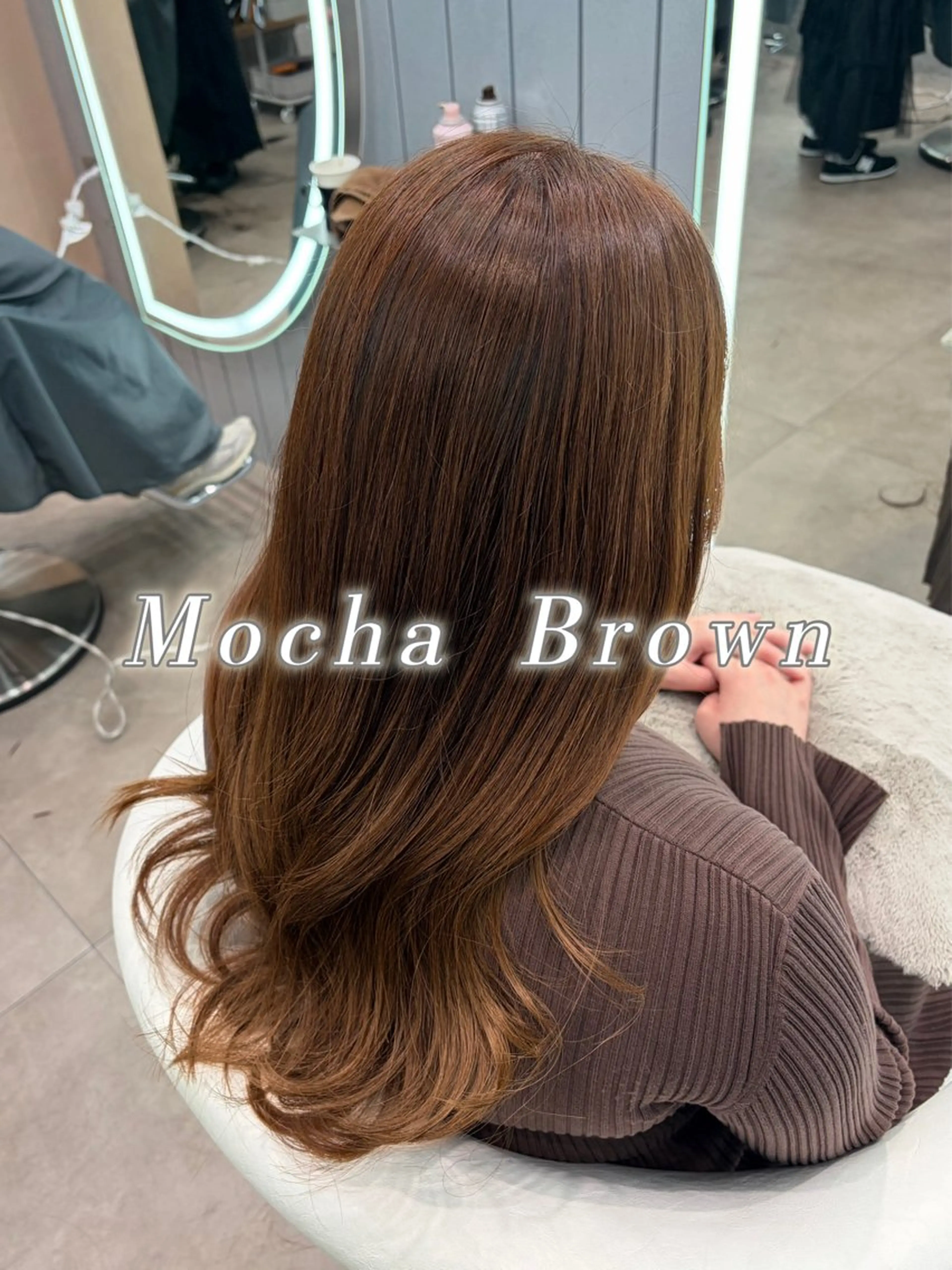 ロング くびれヘア 顔まわりレイヤー 顔周りカット ハッシュカット 髪質改善 カット ヘアカラー トリートメント 大宮🤍縮毛矯正 髪質改善🪽なるのヘアスタイル