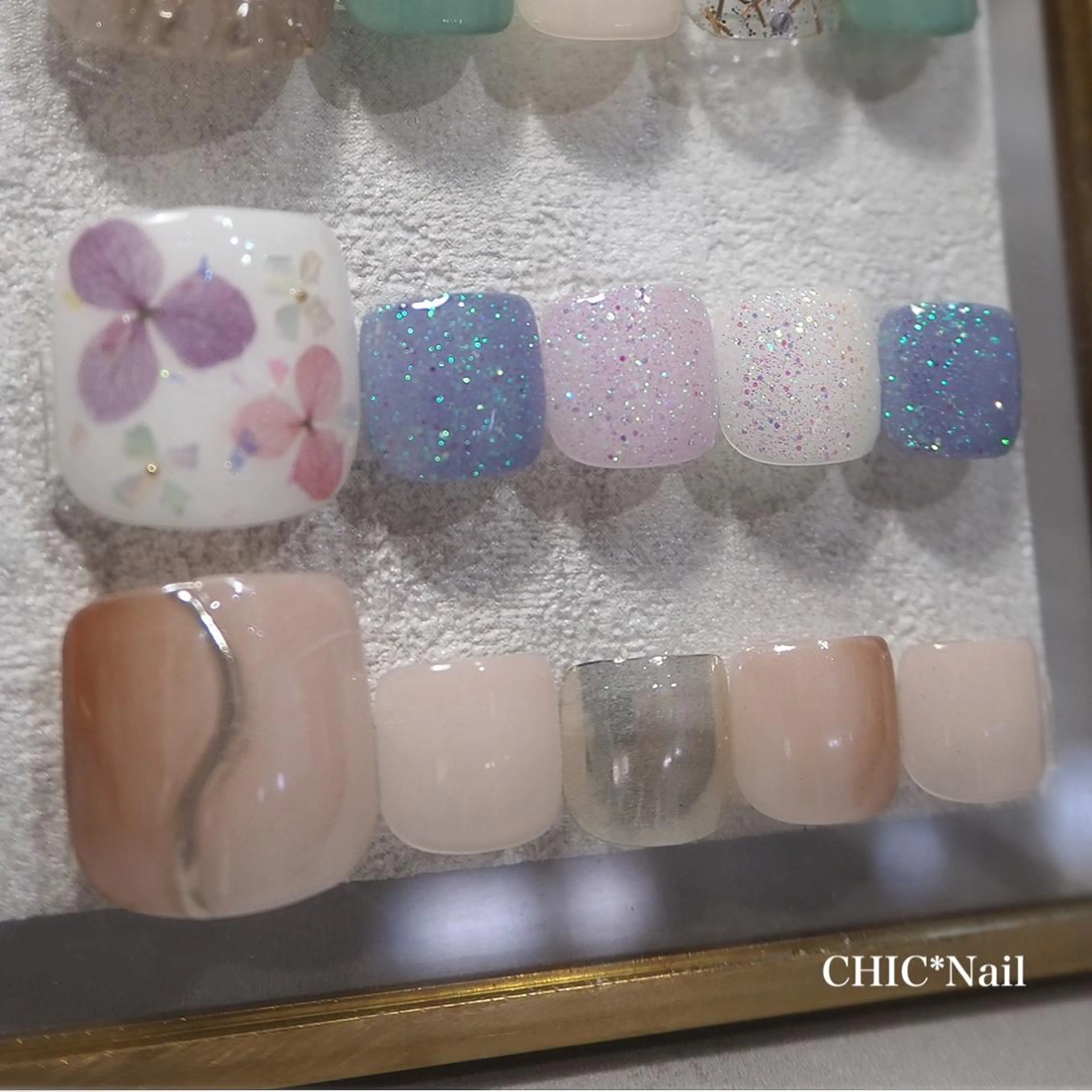 ネイル フットネイル Chic. nailのネイルデザイン