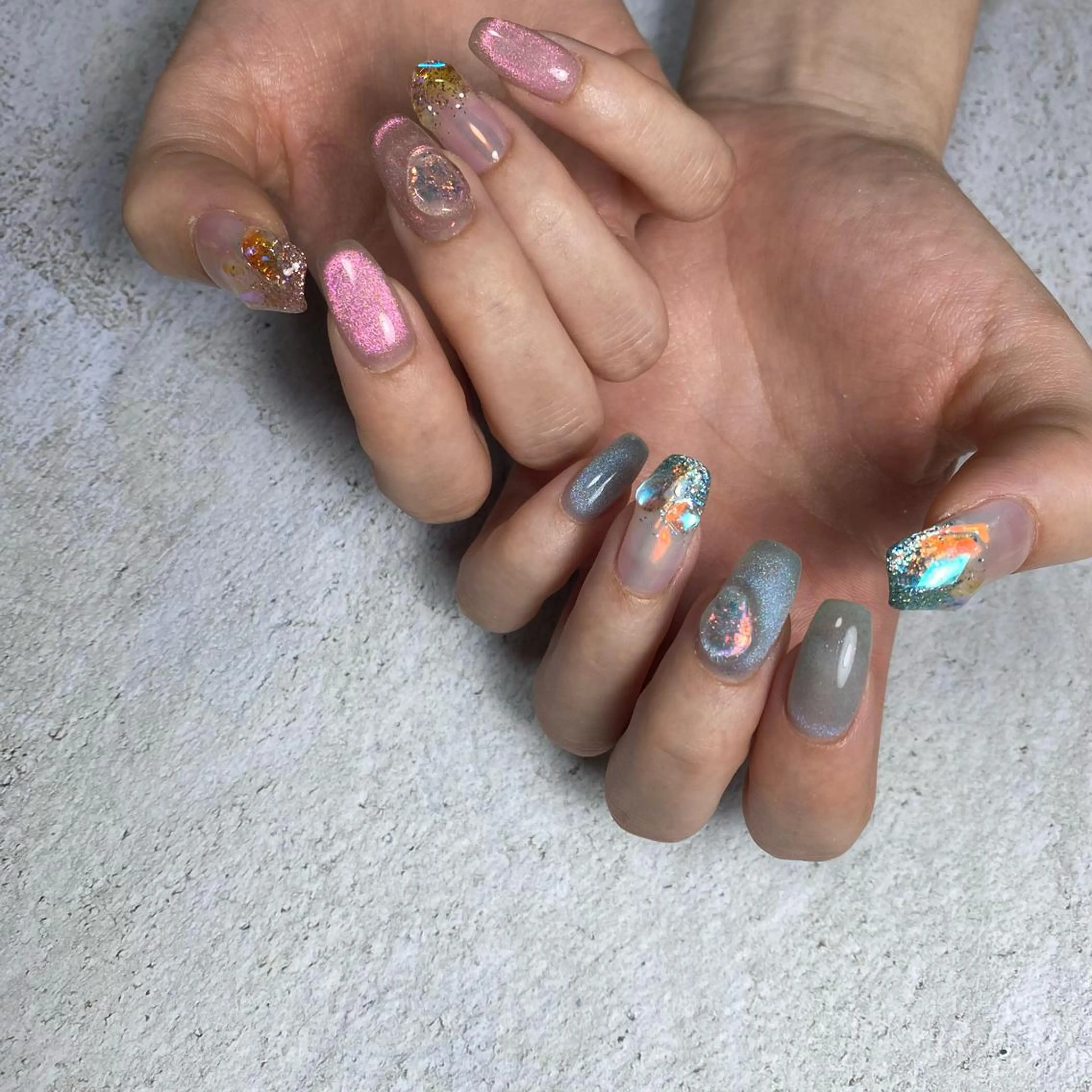 ネイル ハンドネイル Re:Smil所属・☺︎ NOZOMI☺︎のネイルデザイン