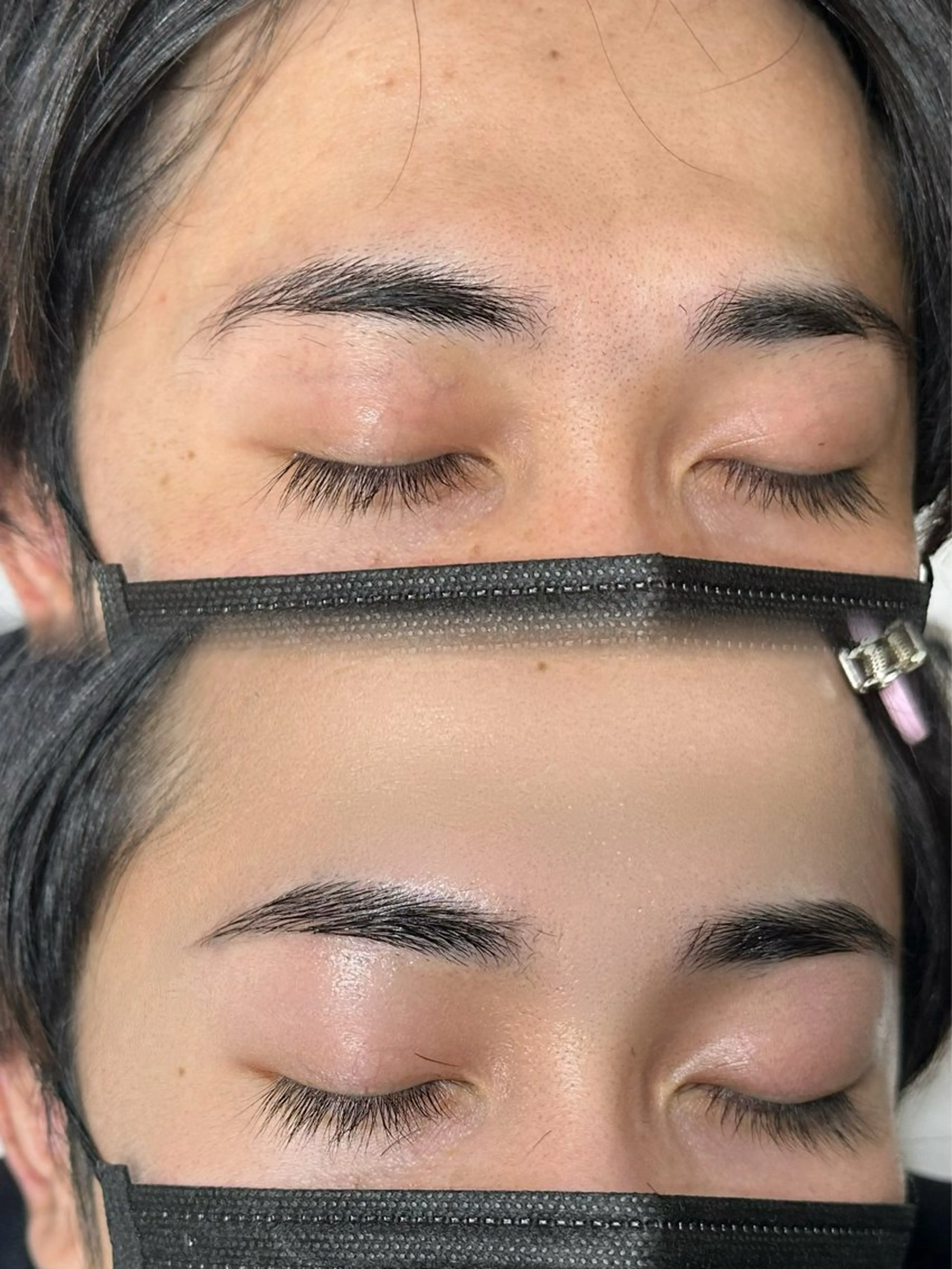 眉毛WAXスタイリングの写真