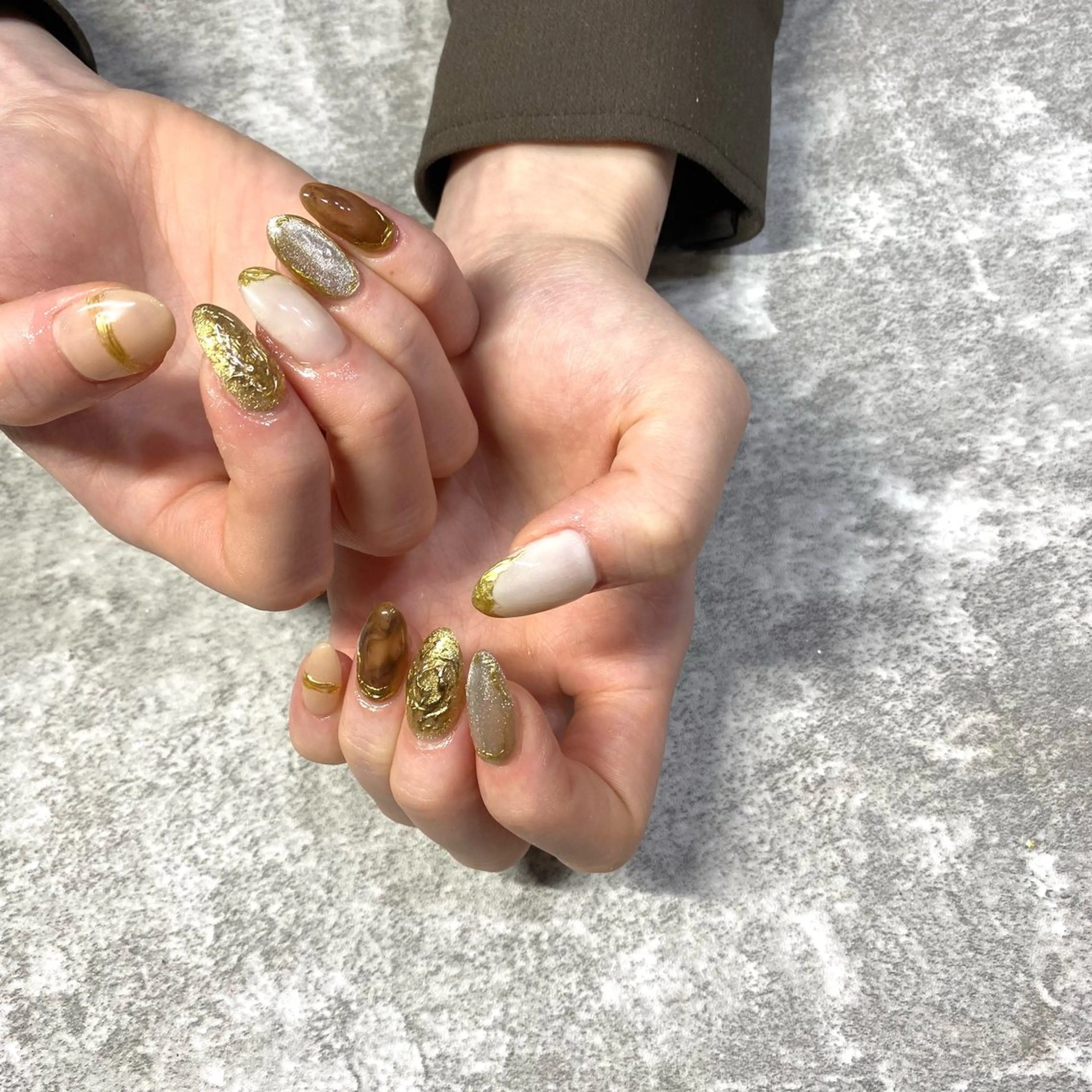 ネイル ニュアンスネイル ハンドネイル ★Rinail... .のネイルデザイン