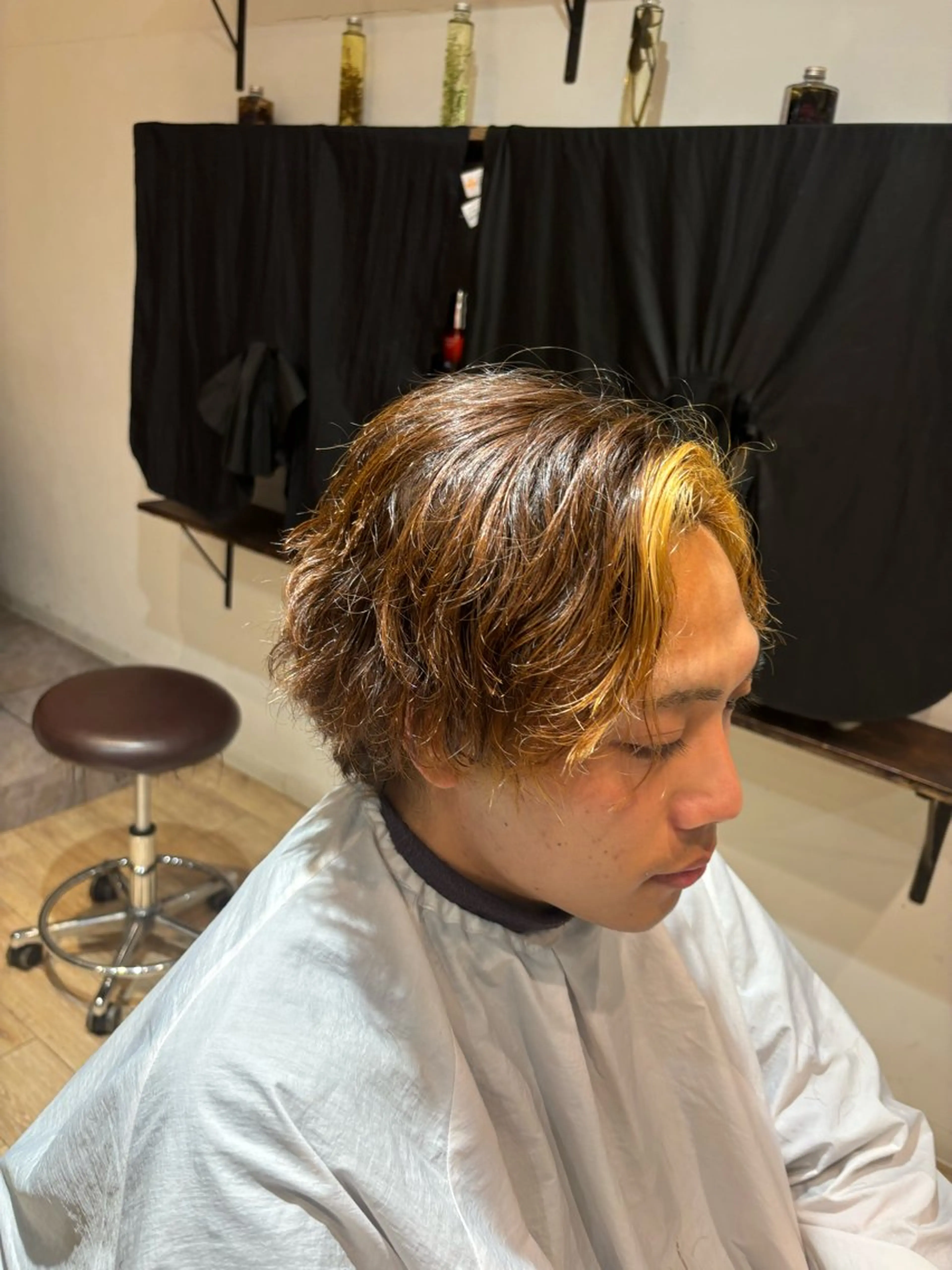 【流行りのスタイル🔥】✂️メンズカット+波巻きパーマ✂️【初回カット料金無し】の写真
