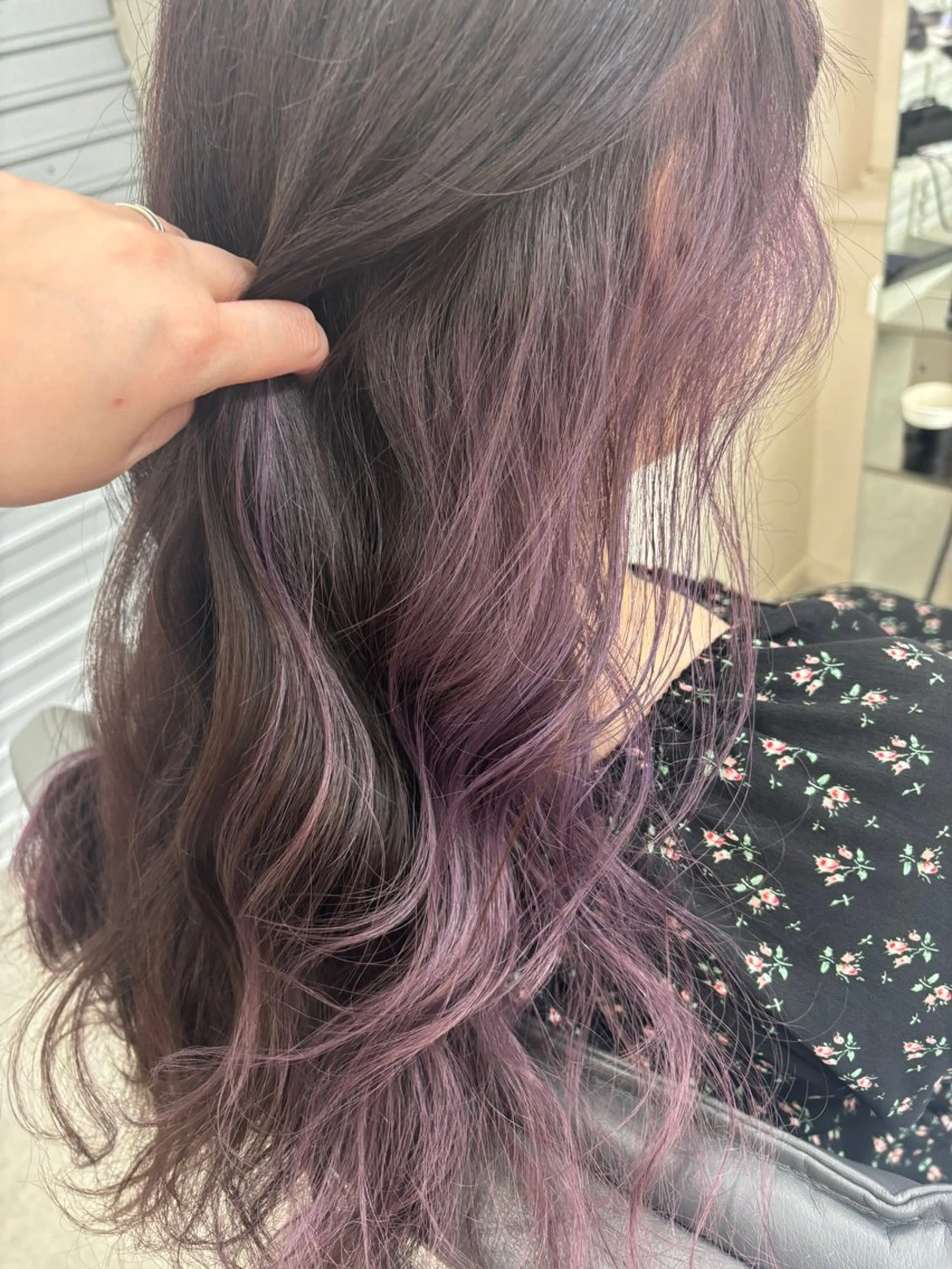ロング カラー カット ヘアカラー トリートメント 腰越 麻奈のヘアスタイル