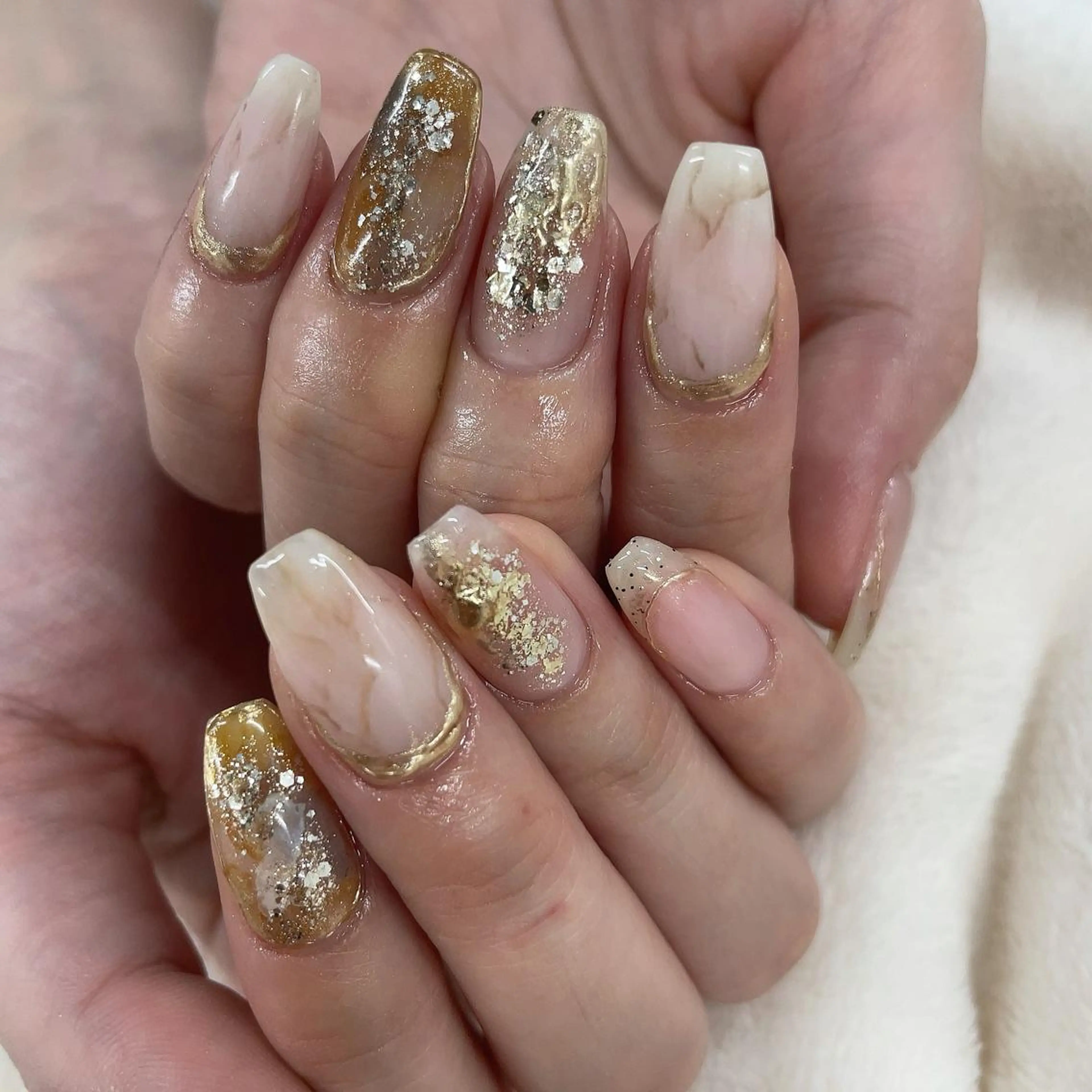 ネイル ハンドネイル Nail salon Atlantica所属・Nail salon ✩ ｱﾄﾗﾝﾃｨｶのネイルデザイン