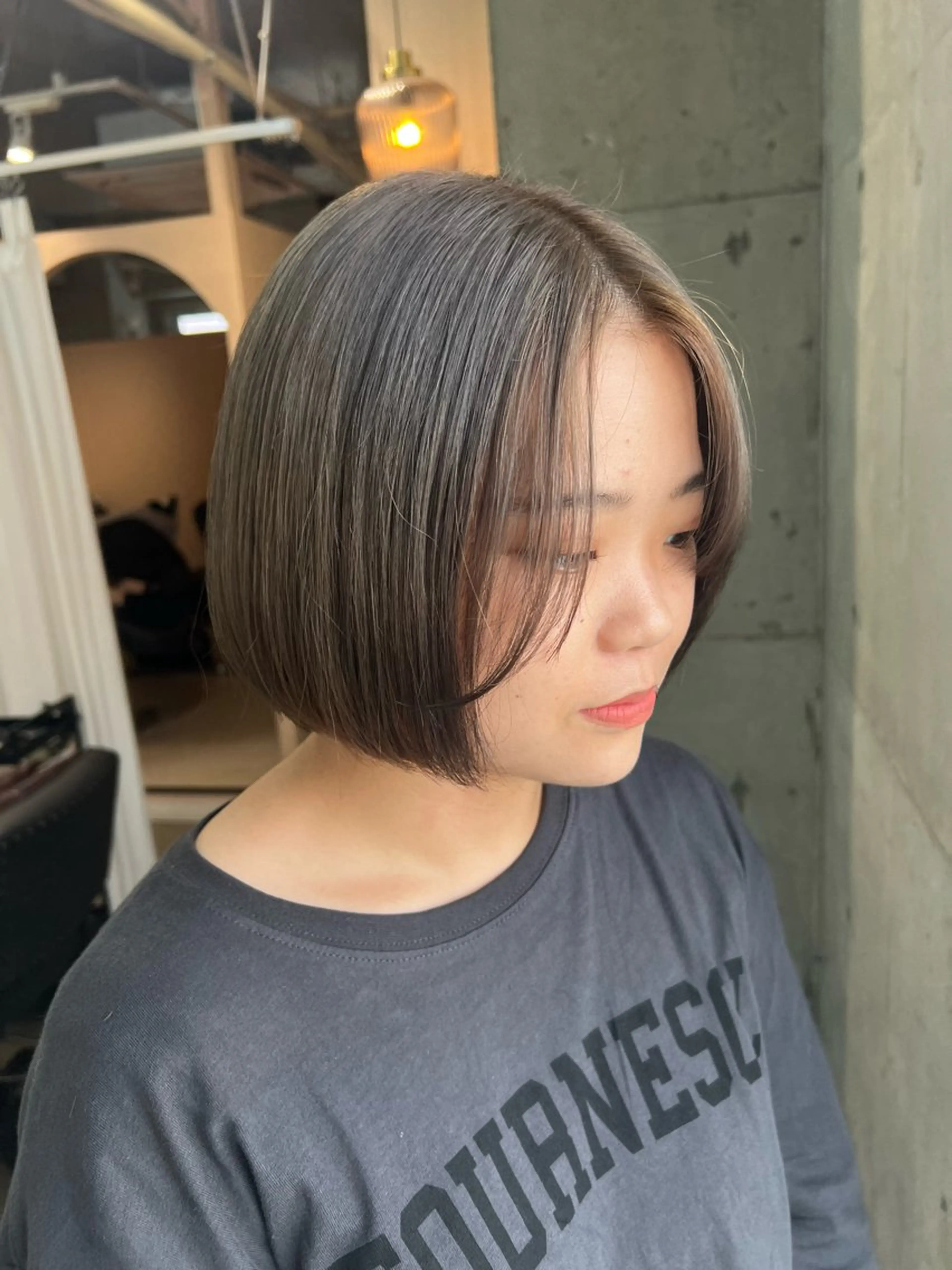 ショート カラー グレージュ ヘアカラー Ayaka🩰🎀 ガーリー/暖色♡のヘアスタイル