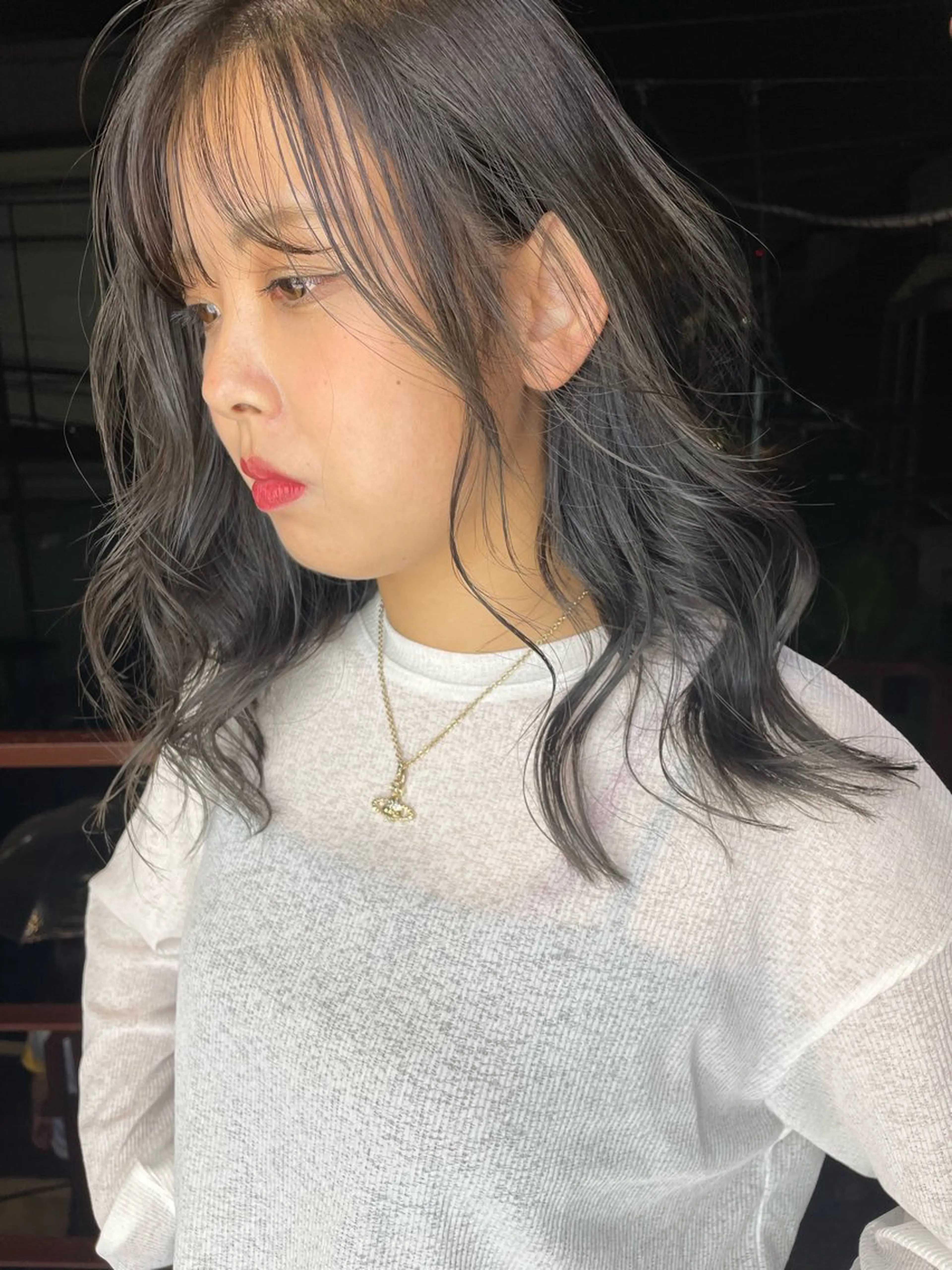 ロング カラー 🎵ぷる艶ハイトーン 柔らかヘア🍅まあやのヘアスタイル