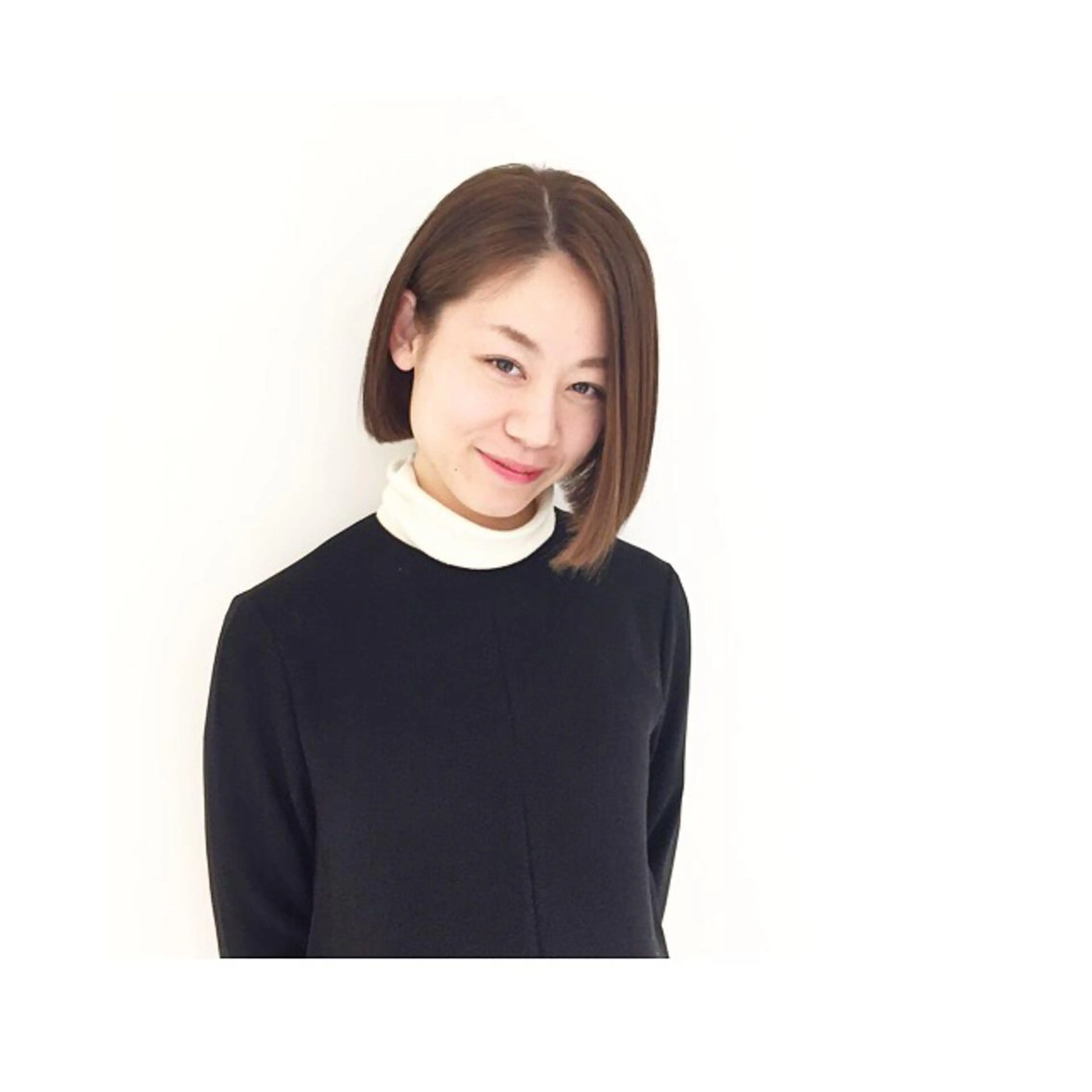 ショート 切りっぱなしボブ ボブ ✂️小顔カット✂️ 山本有紀のヘアスタイル