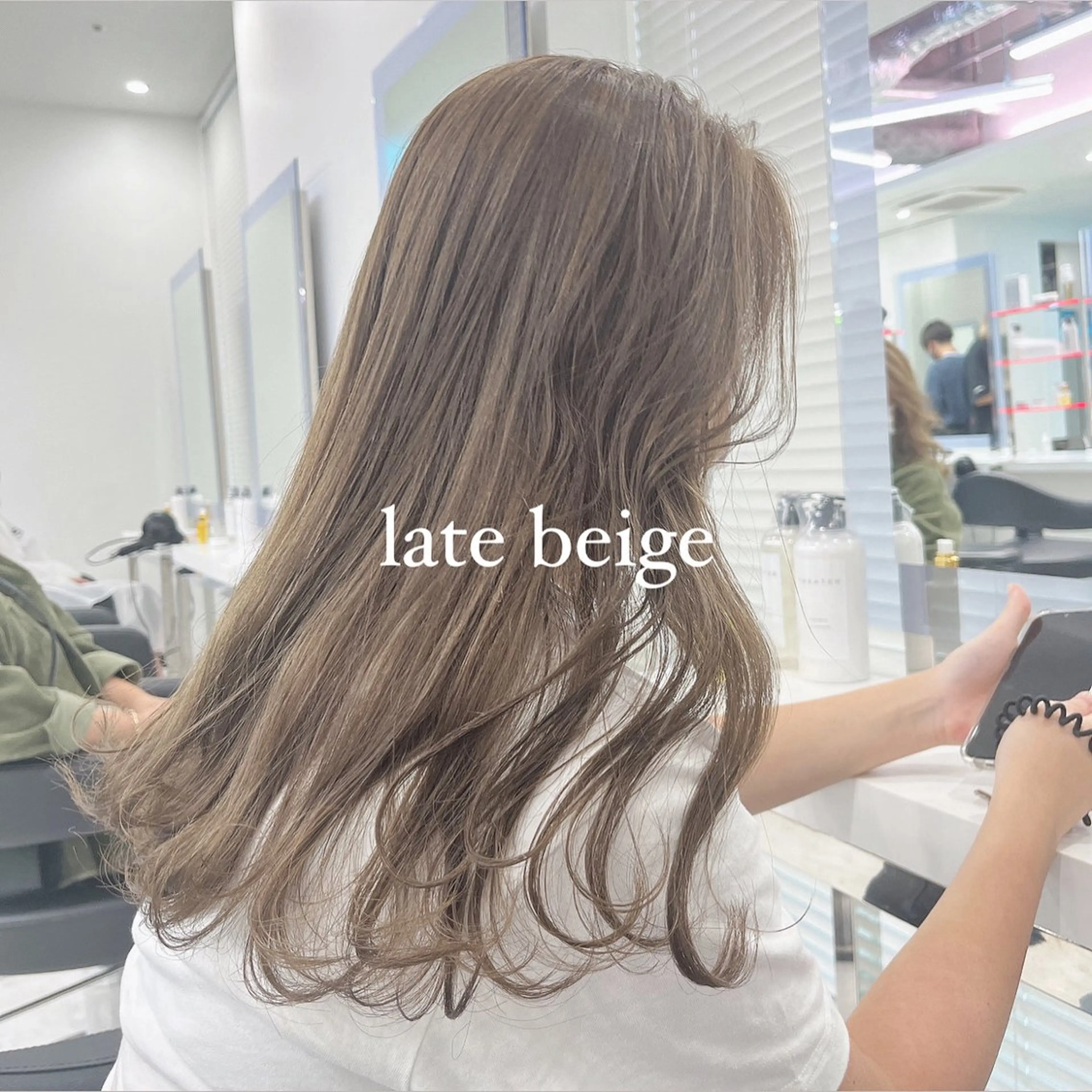カラー ヘアカラー 💗ツヤ髪💗透け感 💗ブリーチなし💗のヘアスタイル