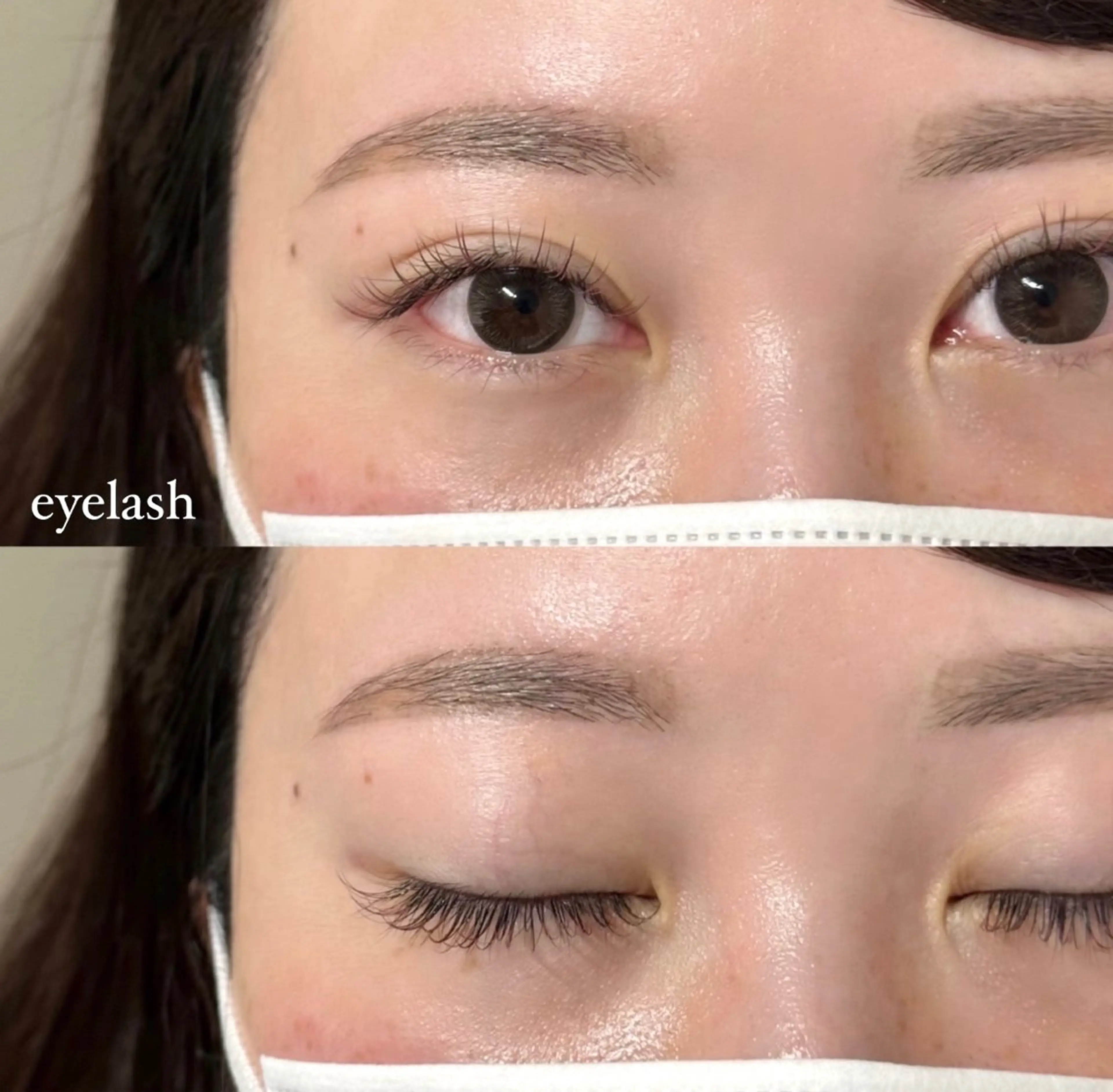 マツエク・マツパ カラーマツエク フラットラッシュ ナチュラル KOCHAB EYELASH 久屋大通店所属・KOCHAB EYELASH　森下のマツエク・マツパデザイン