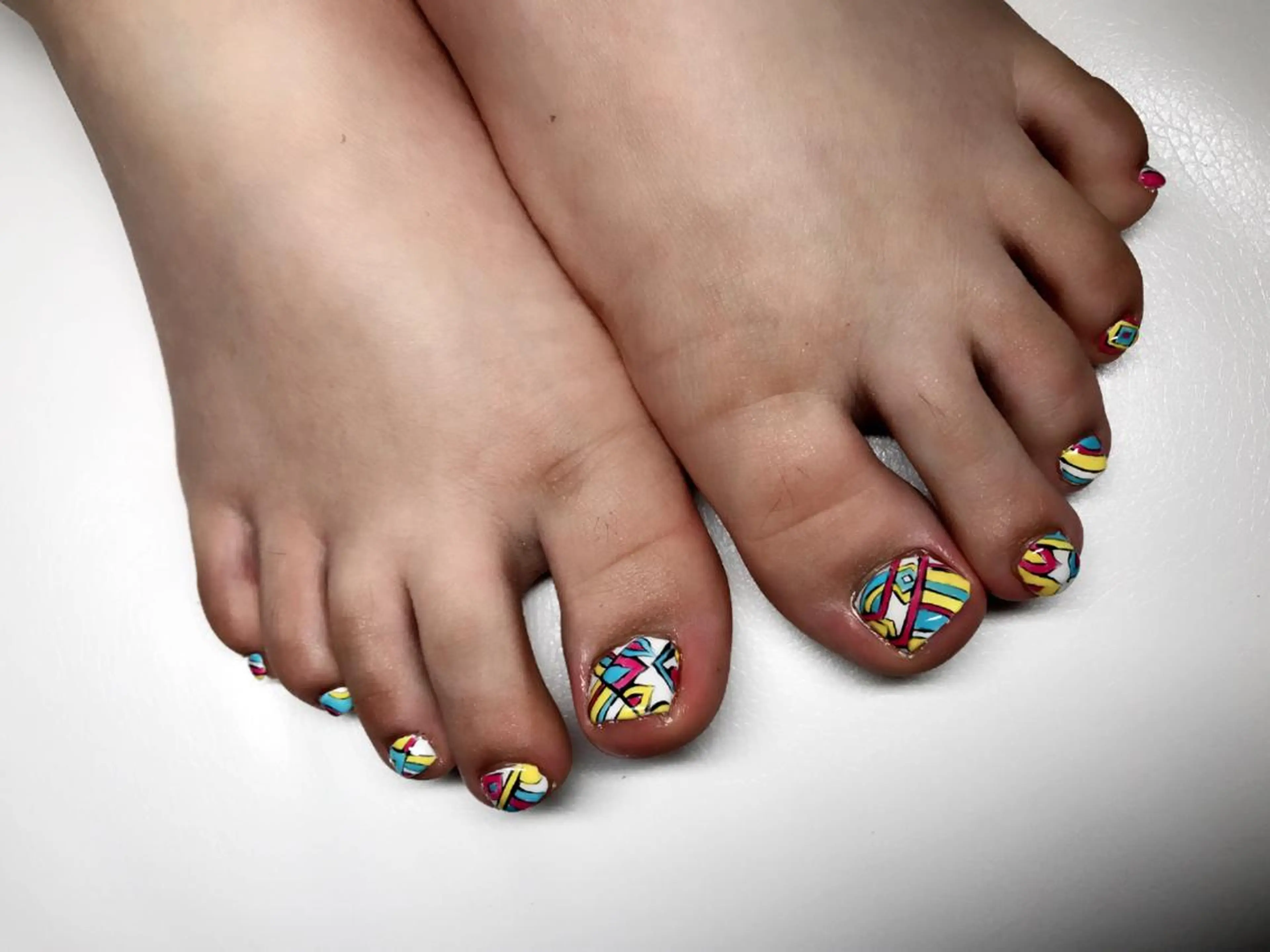 ネイル フットネイル 【カメレオン】 上村 祥子のヘアスタイル