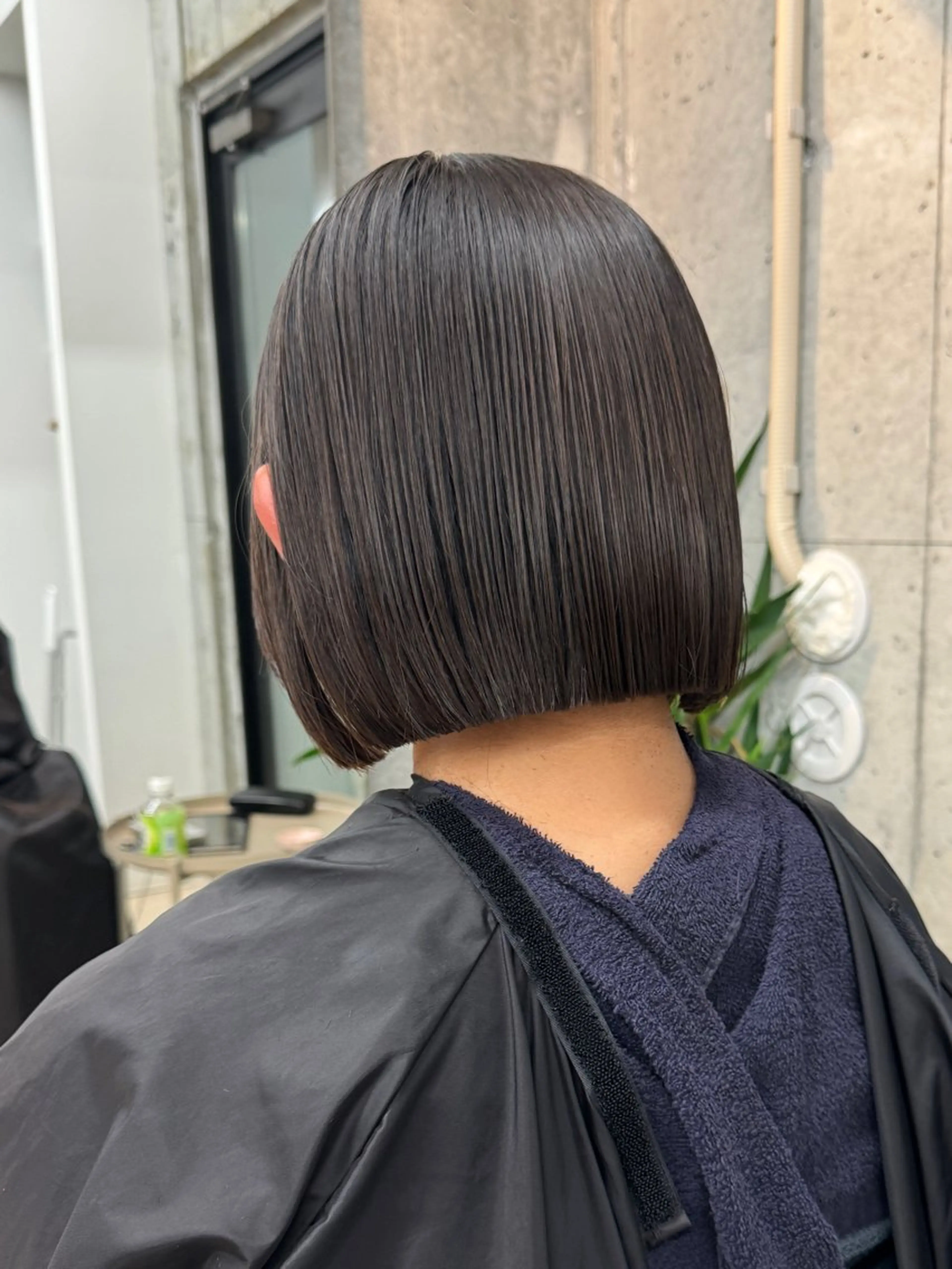 ショート カラー 縮毛矯正/ボブ 新宿/ショート/航輝のヘアスタイル