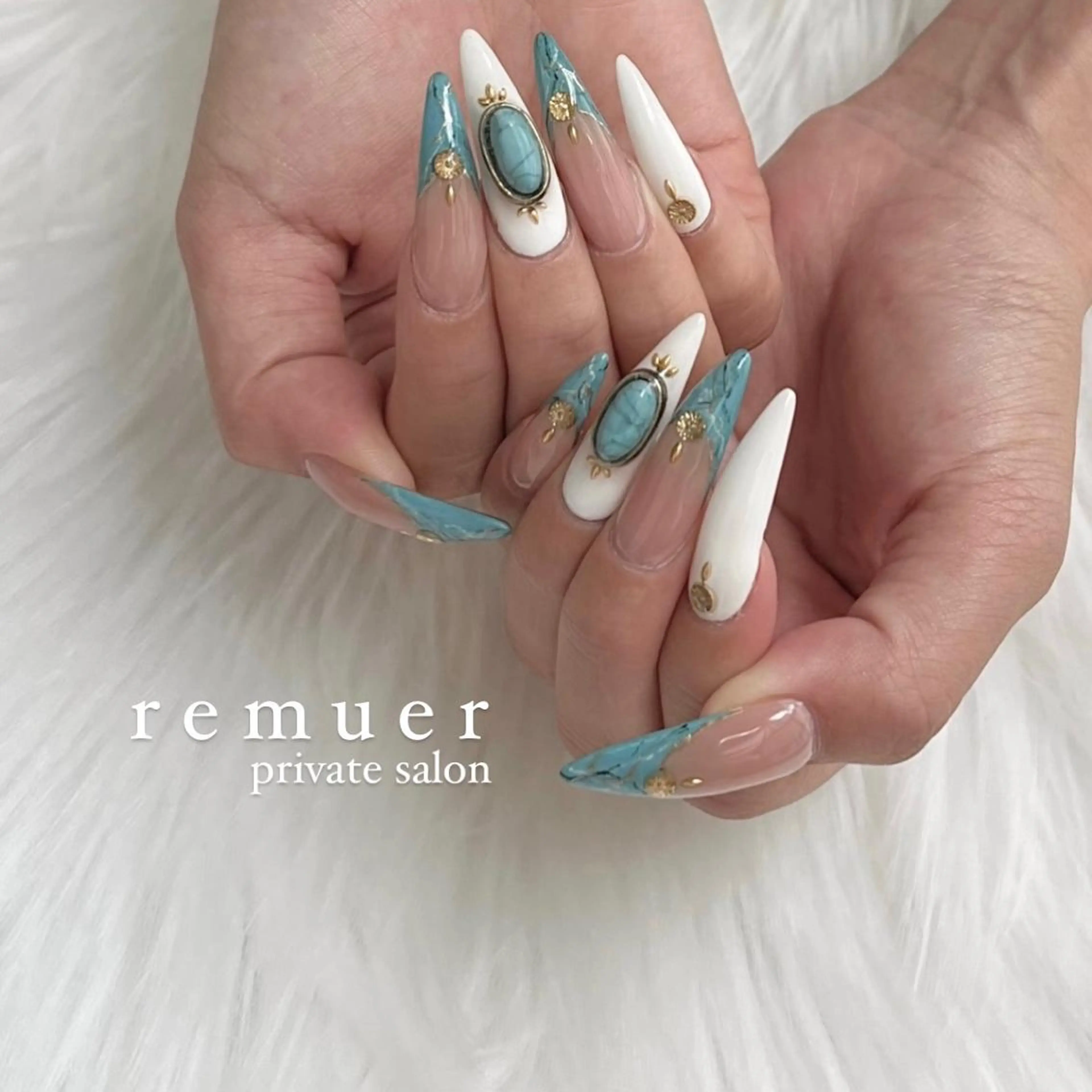 ネイル ハンドネイル nail salon remuerのネイルデザイン