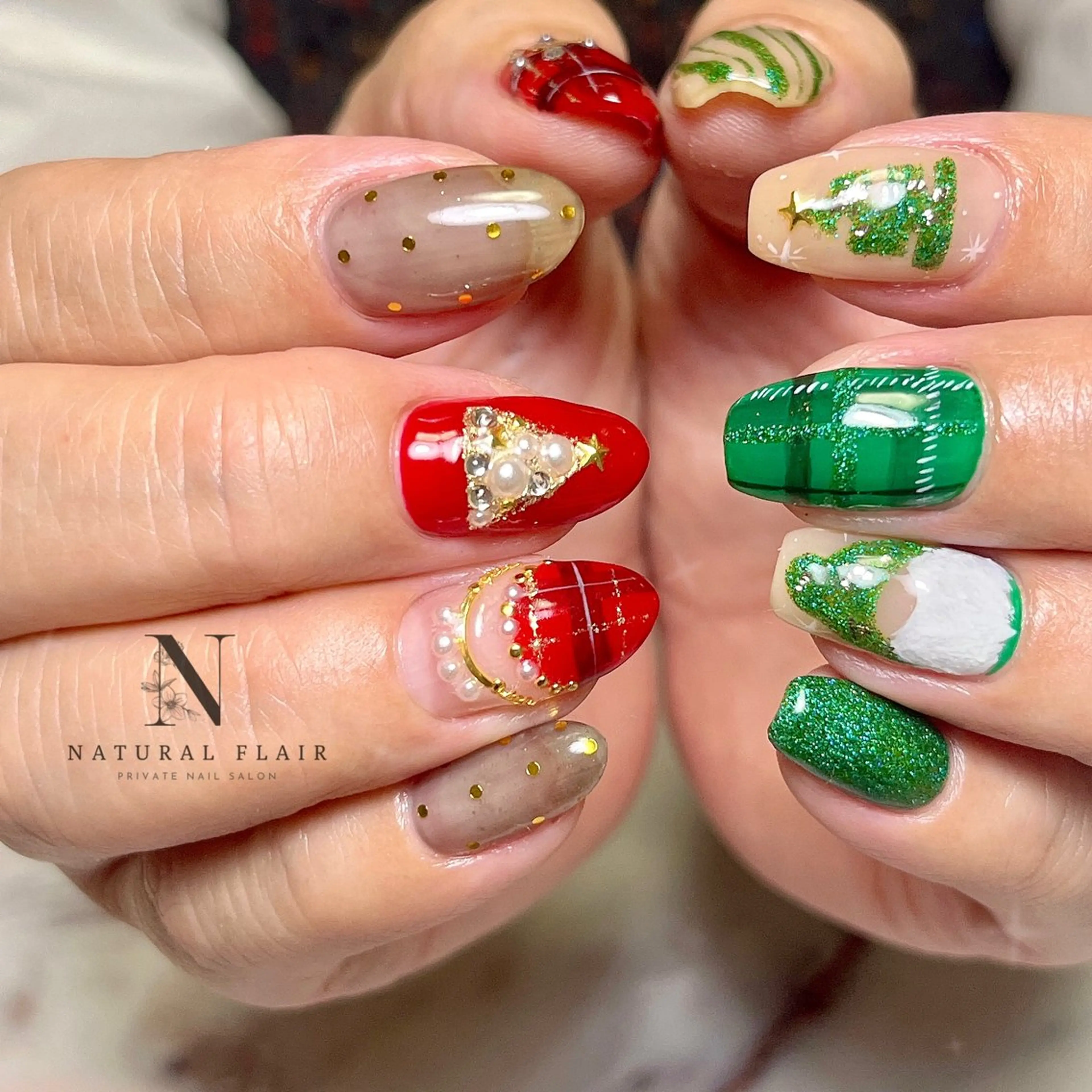 ネイル ハンドネイル natural flairのネイルデザイン