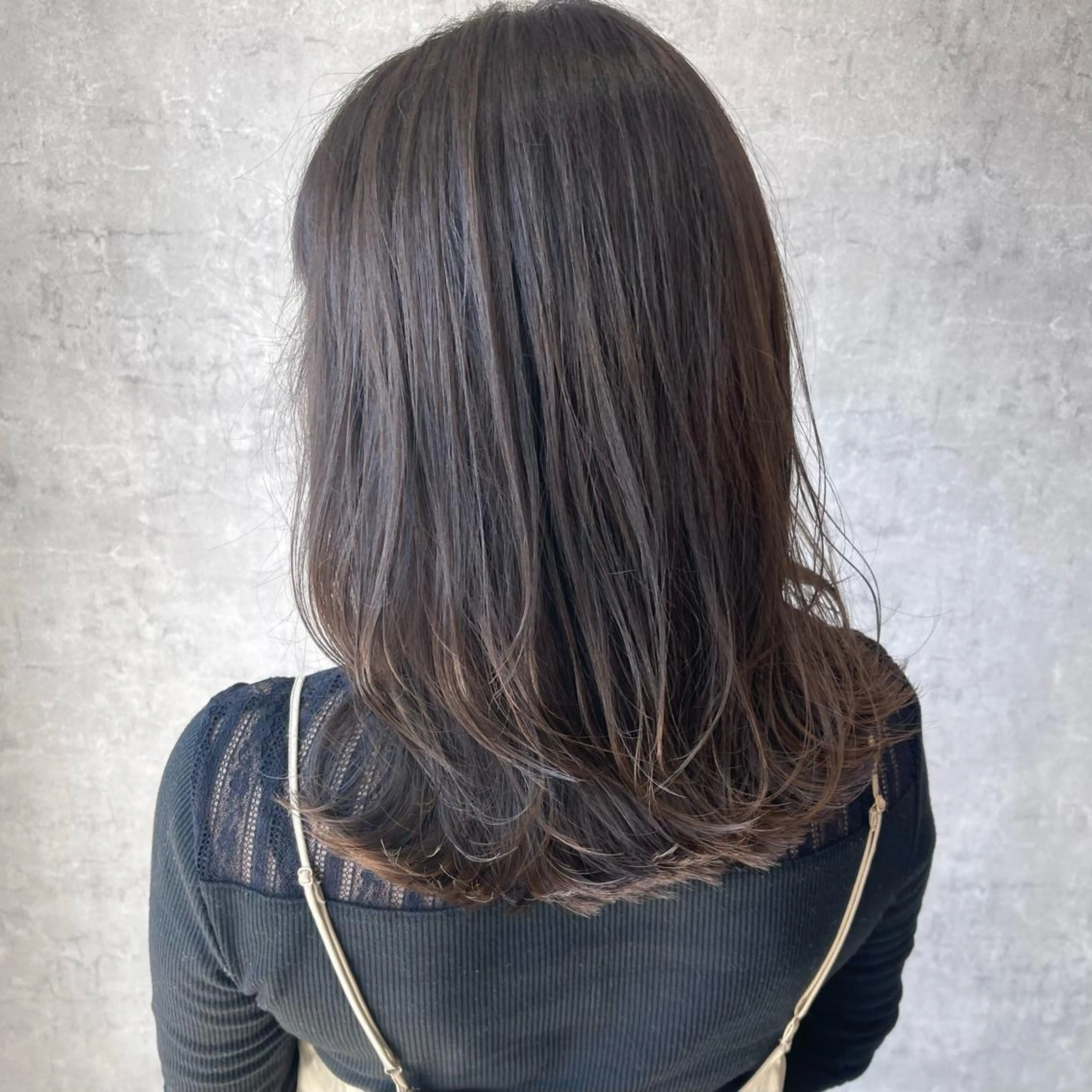 セミロング カラー ヘアアレンジ カット ヘアカラー merci.所属・🌻まさの あいり🌻のヘアスタイル