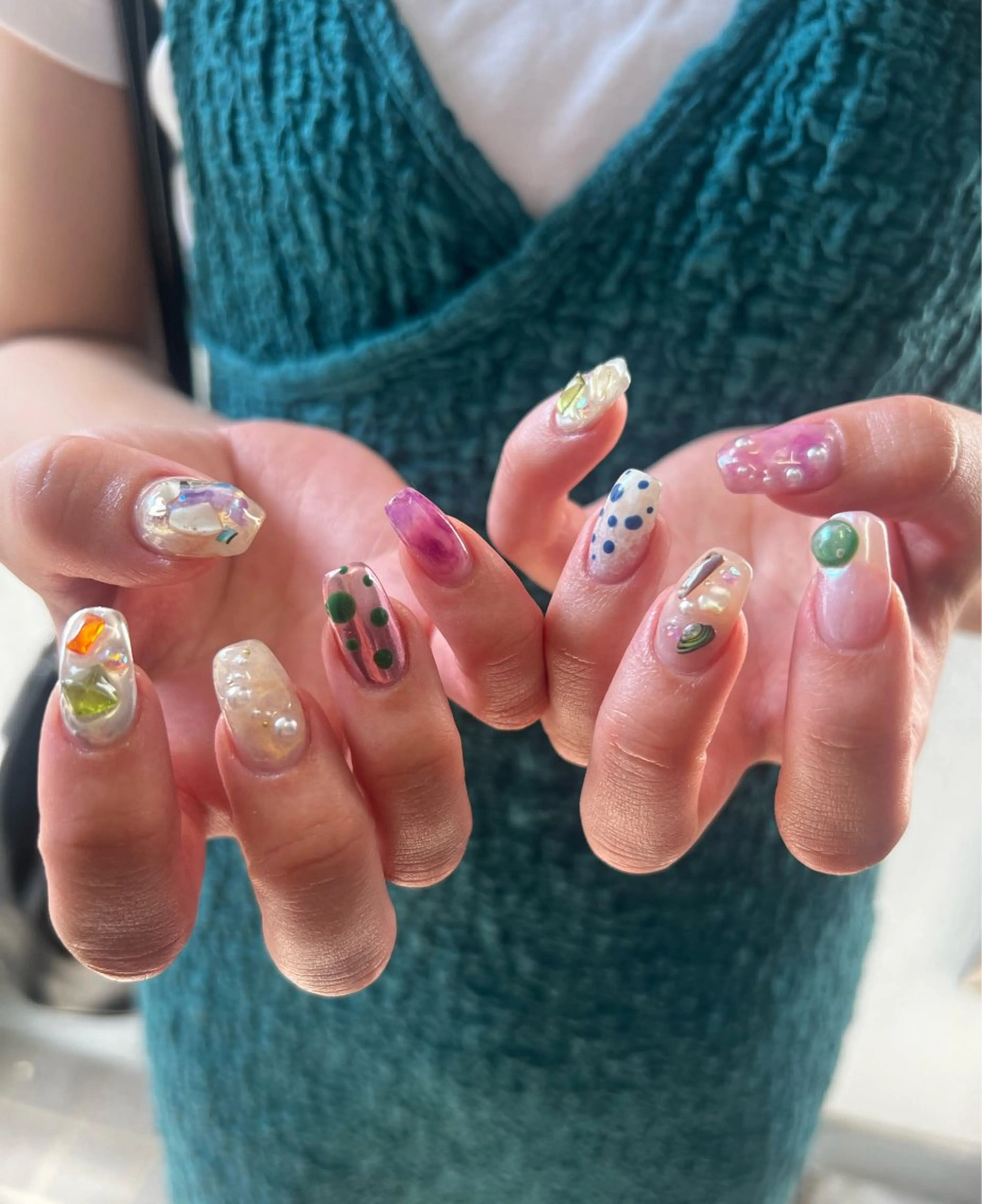 ネイル ハンドネイル ヘアメイクネイリスト 💄💅hidemiのネイルデザイン
