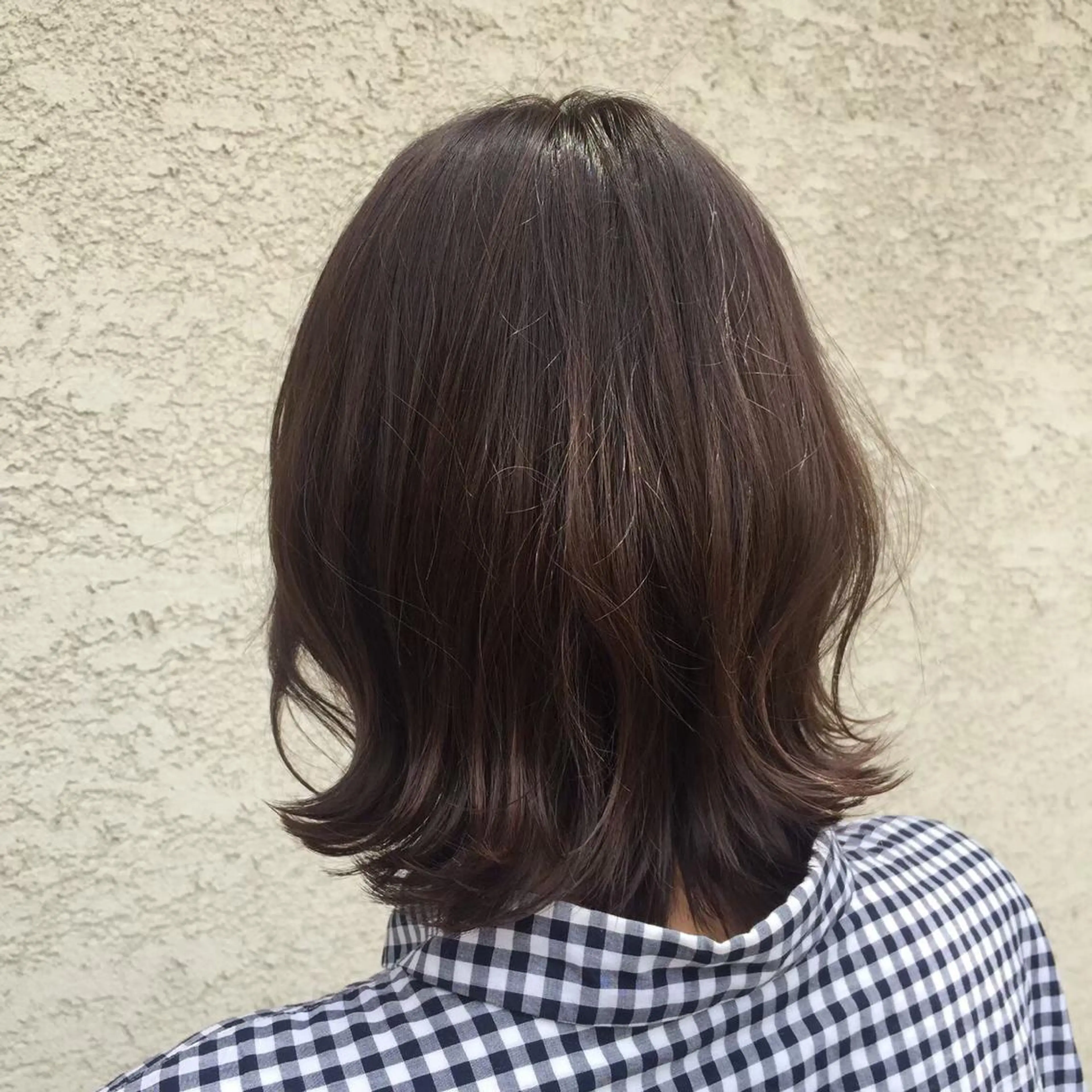 ミディアム カラー カット トリートメント 中津/柔らかカラー/ ナガオ　イズミのヘアスタイル
