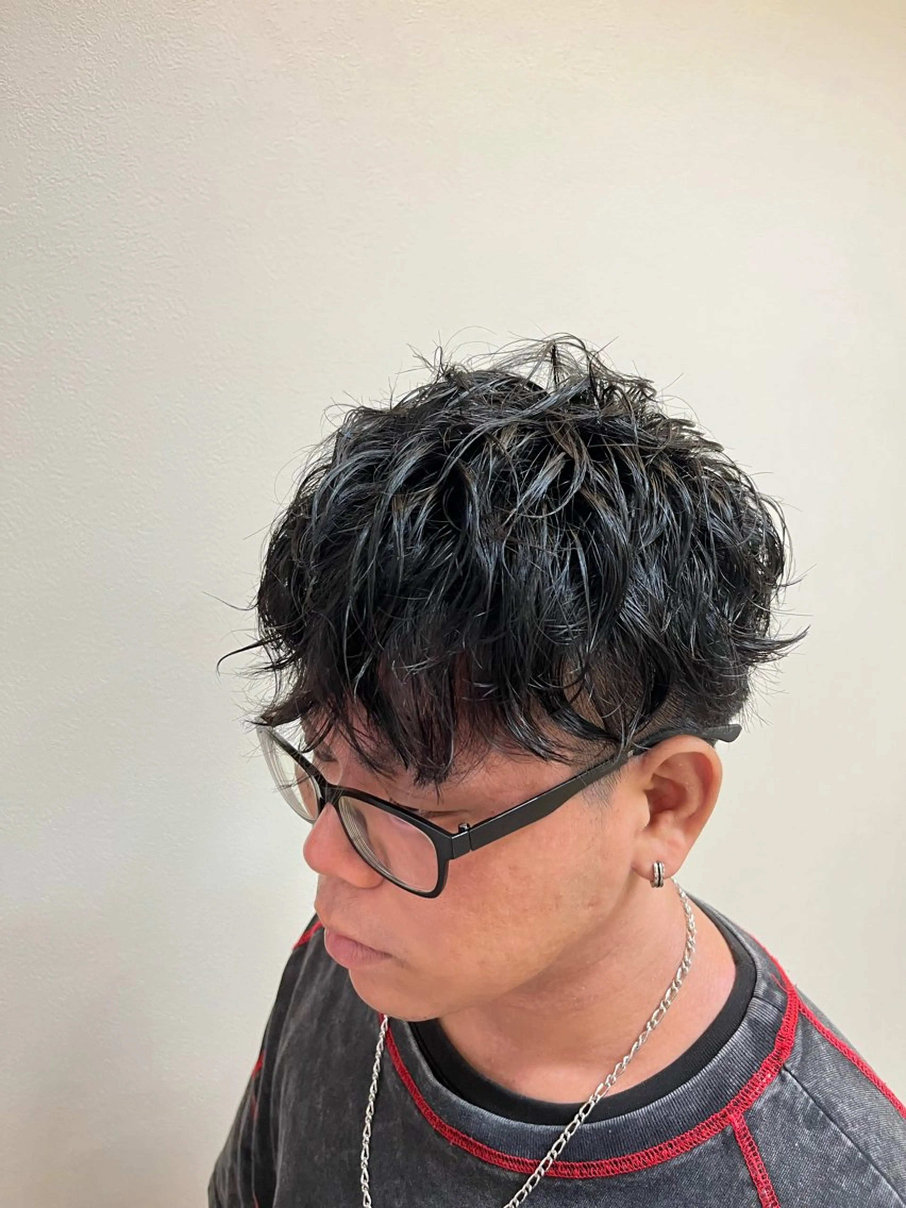パーマ メンズ メンズパーマ カット Face-1所属・仲谷 直のヘアスタイル