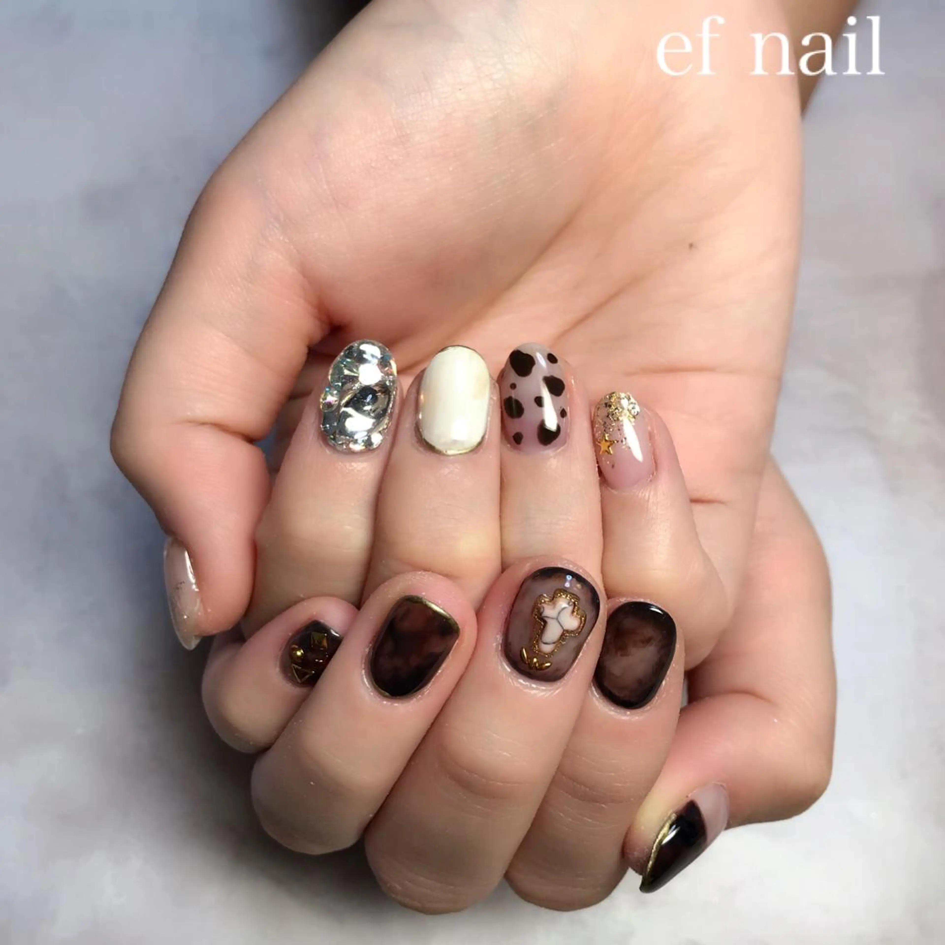 ネイル ハンドネイル ef nailのネイルデザイン