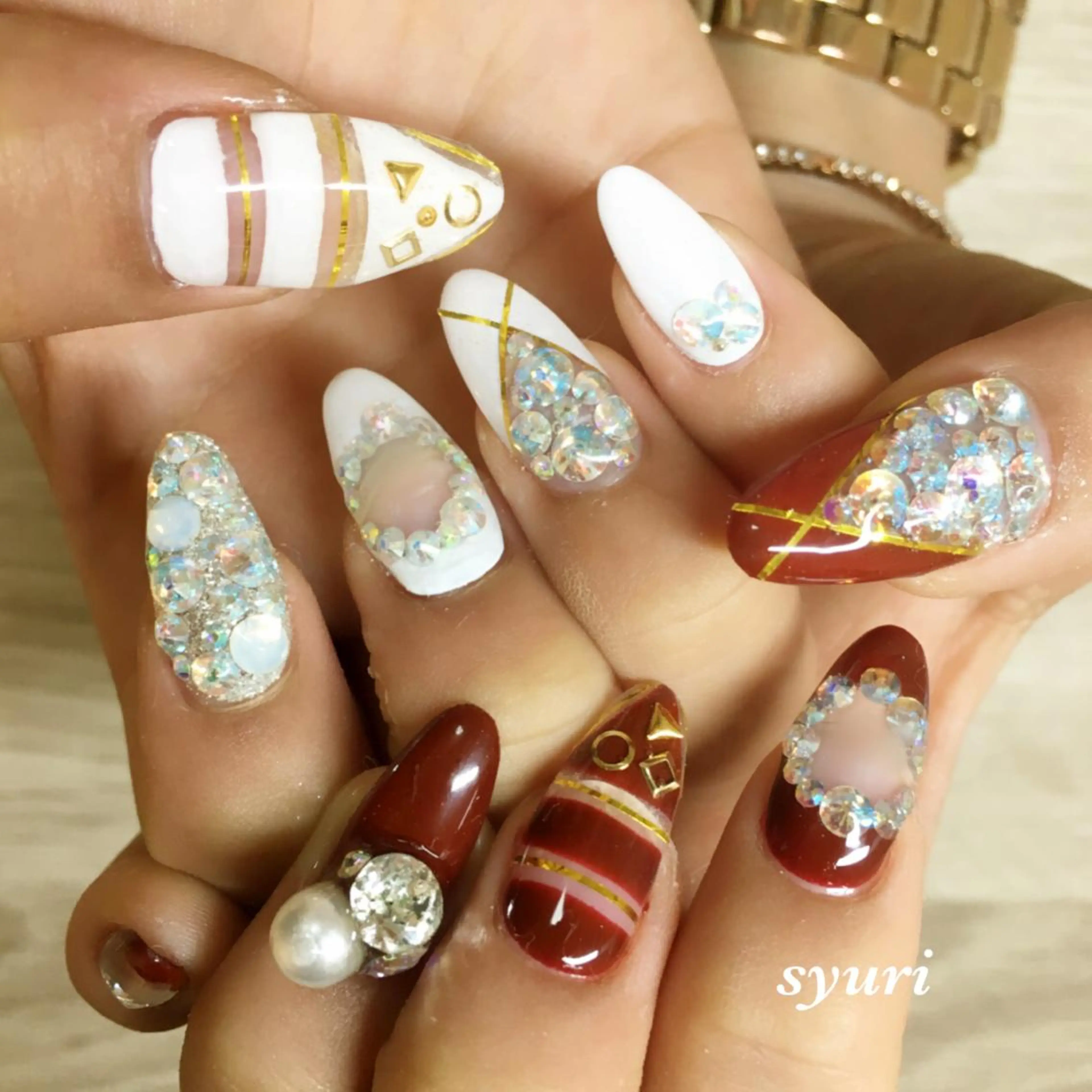 ネイル ハンドネイル syuri nailのネイルデザイン