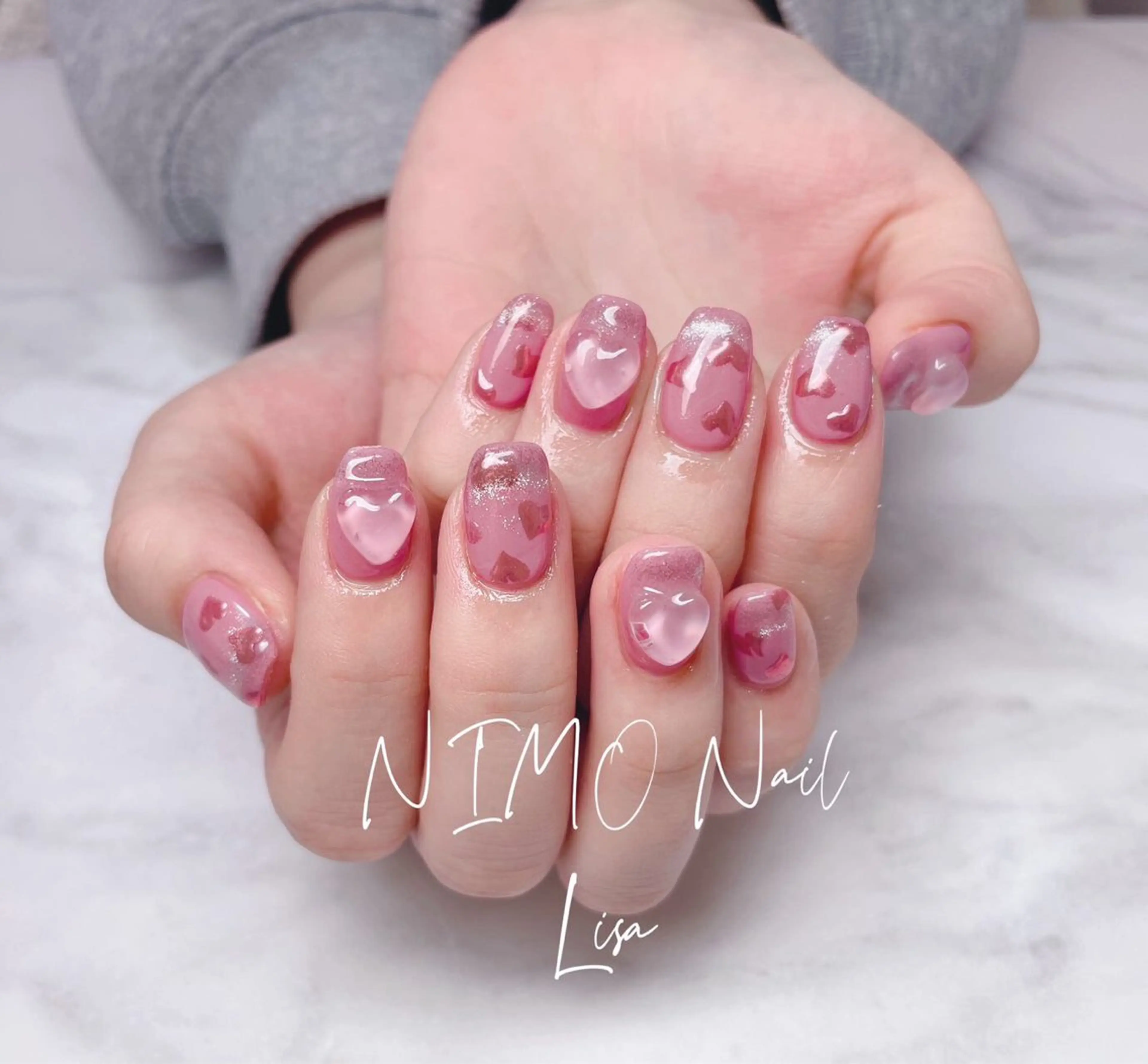 ネイル ハンドネイル RI SA☀️ リサのネイルデザイン