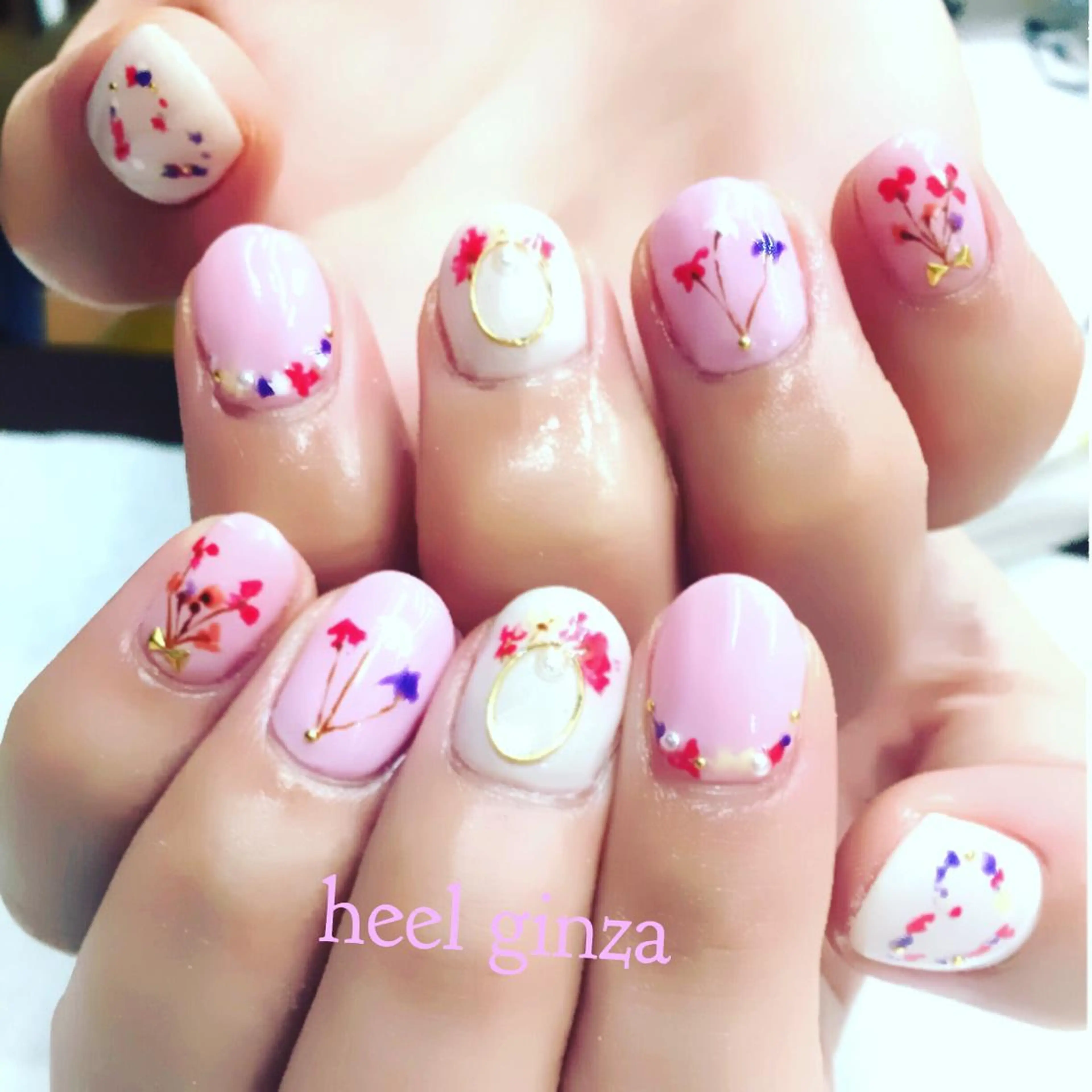 ネイル 持ち込み miel nailのネイルデザイン