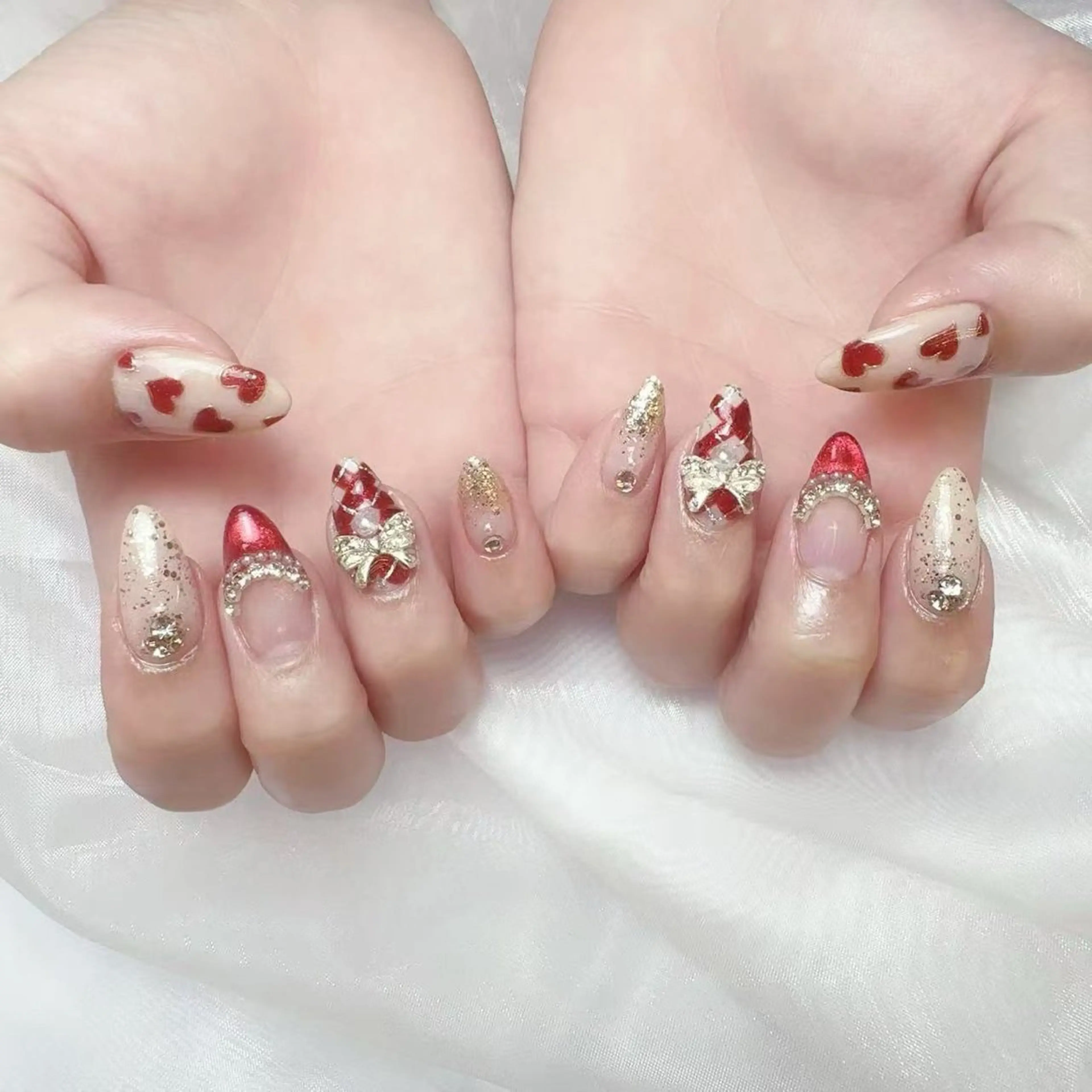 🎨持ち込みデザイン💓💓　（6本デザイン､パーツ可)の写真