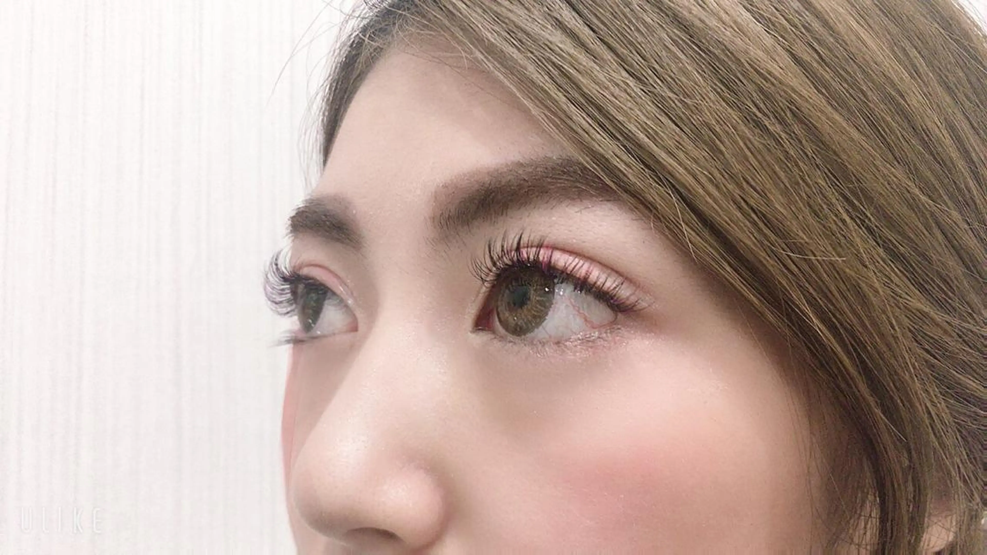 マツエク・マツパ CCカール Cカール キュート フラットラッシュ eye&nail salon eclat所属・eclat Saoriのマツエク・マツパデザイン