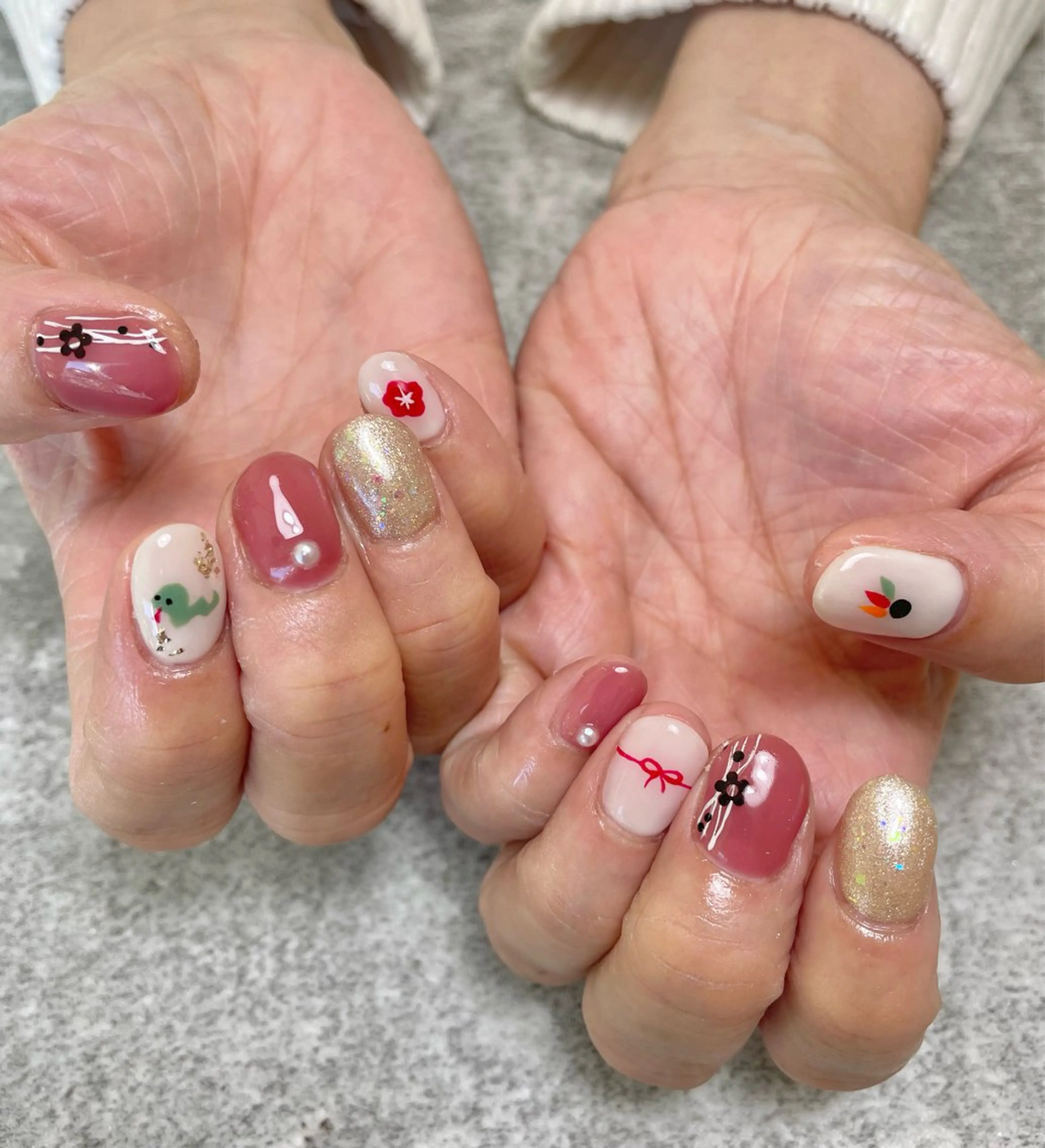 ネイル アートネイル RISA joie nailのネイルデザイン