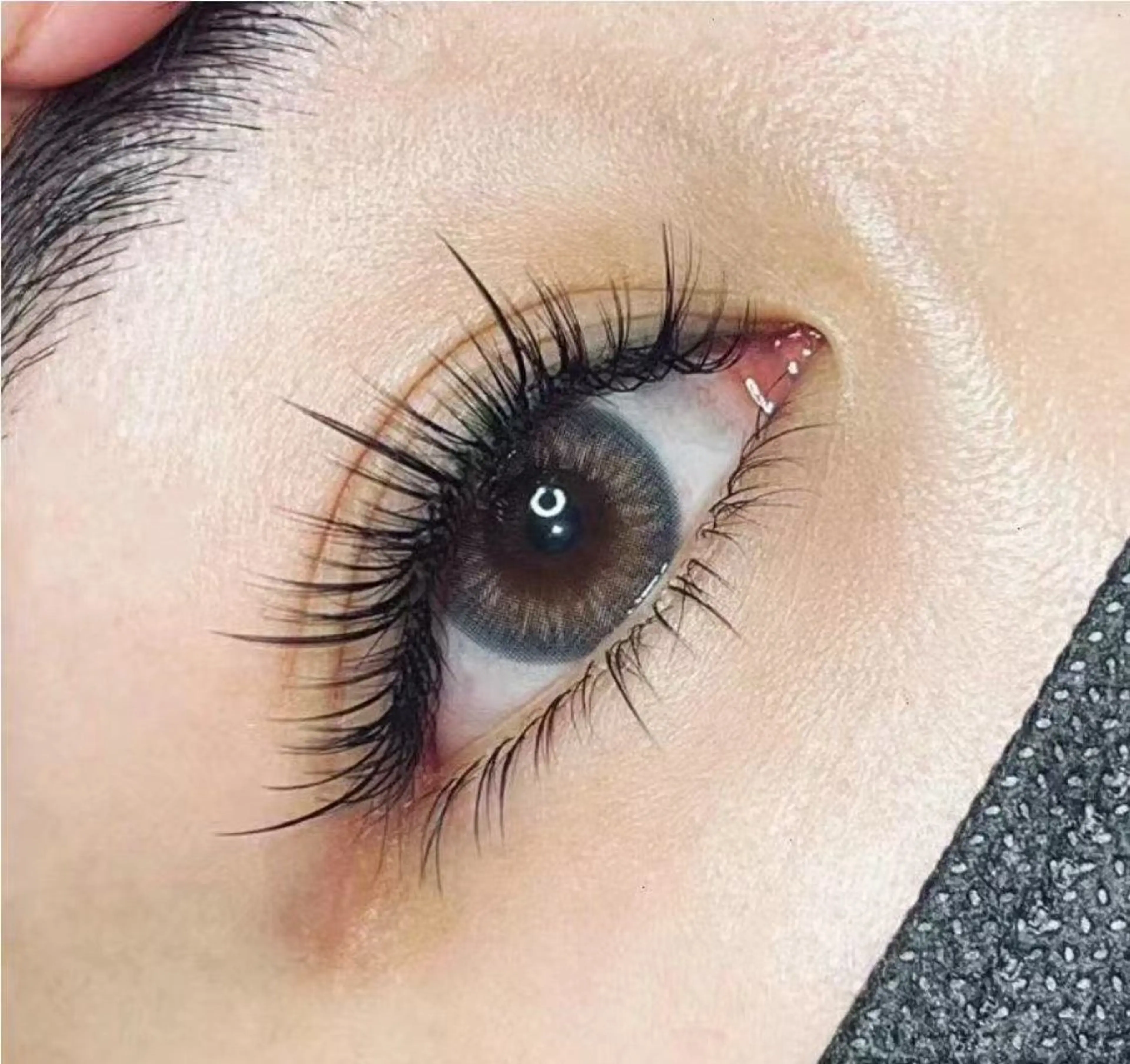 マツエク・マツパ EYE Bright eyelash(アイブライト)所属・静 かのマツエク・マツパデザイン