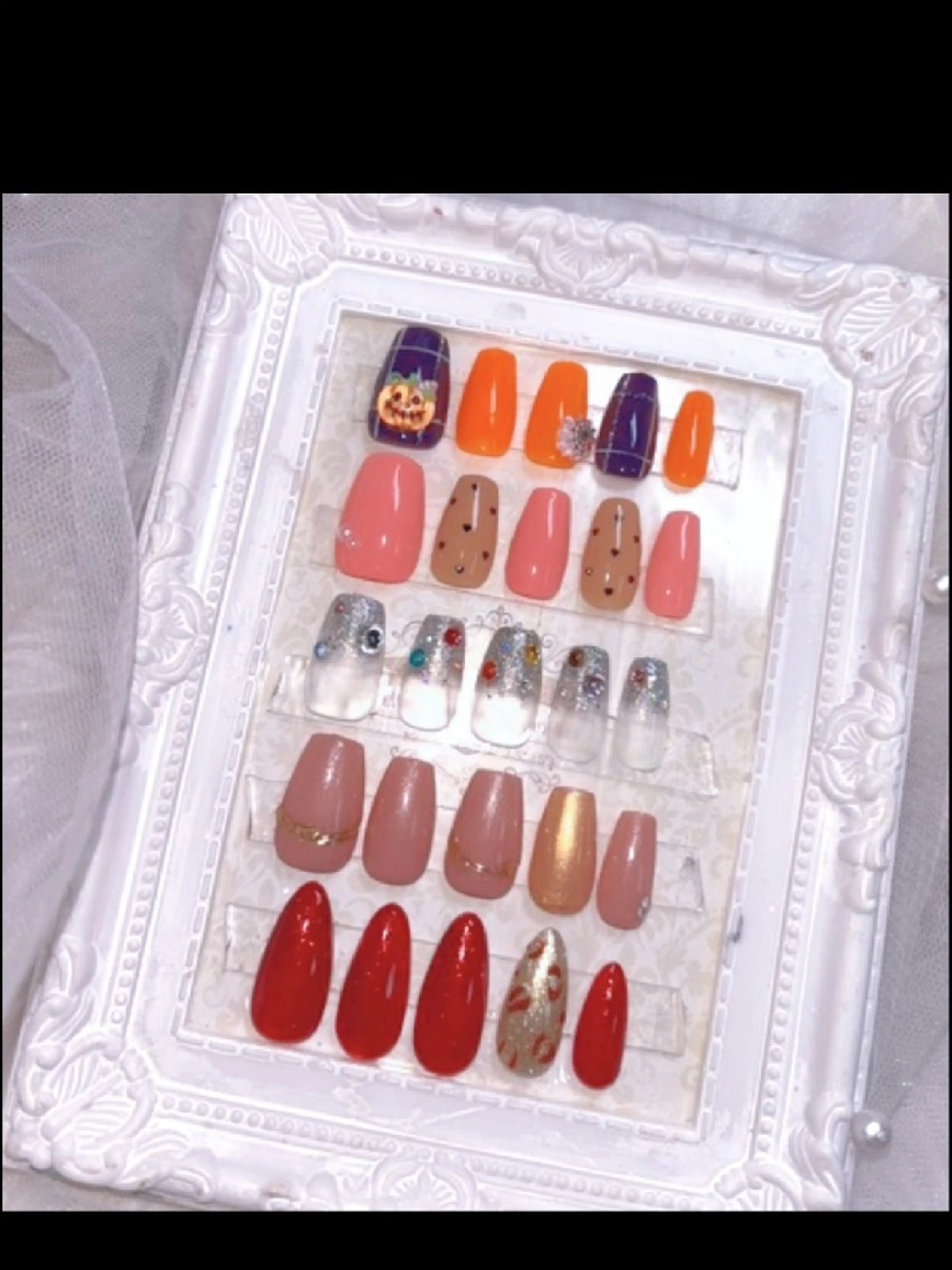 定額ネイル💅🎃💖の写真