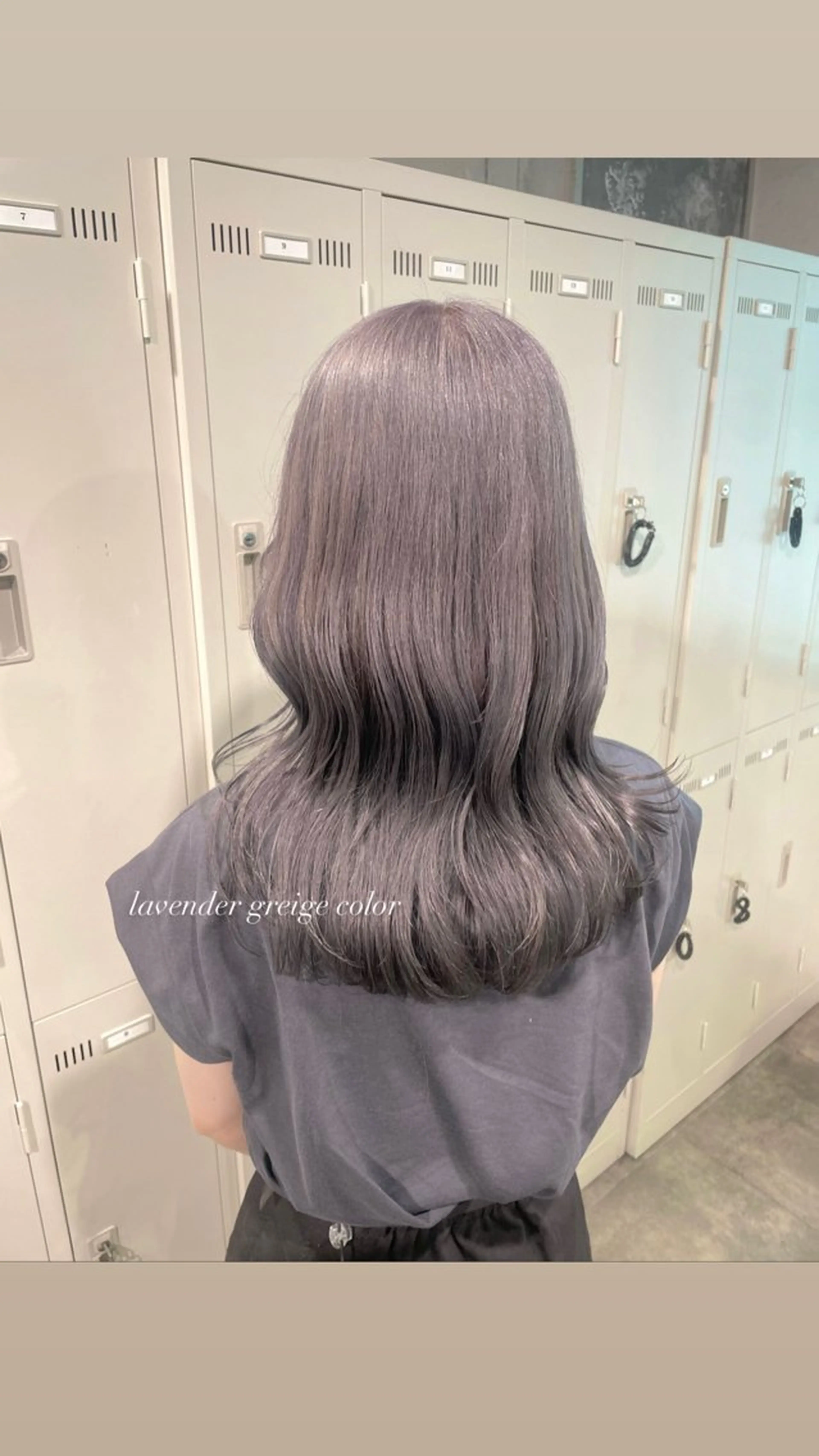 セミロング カラー パーマ ヘアアレンジ メンズ 透明感カラー・レイヤ ー🎀amika🎀のヘアスタイル