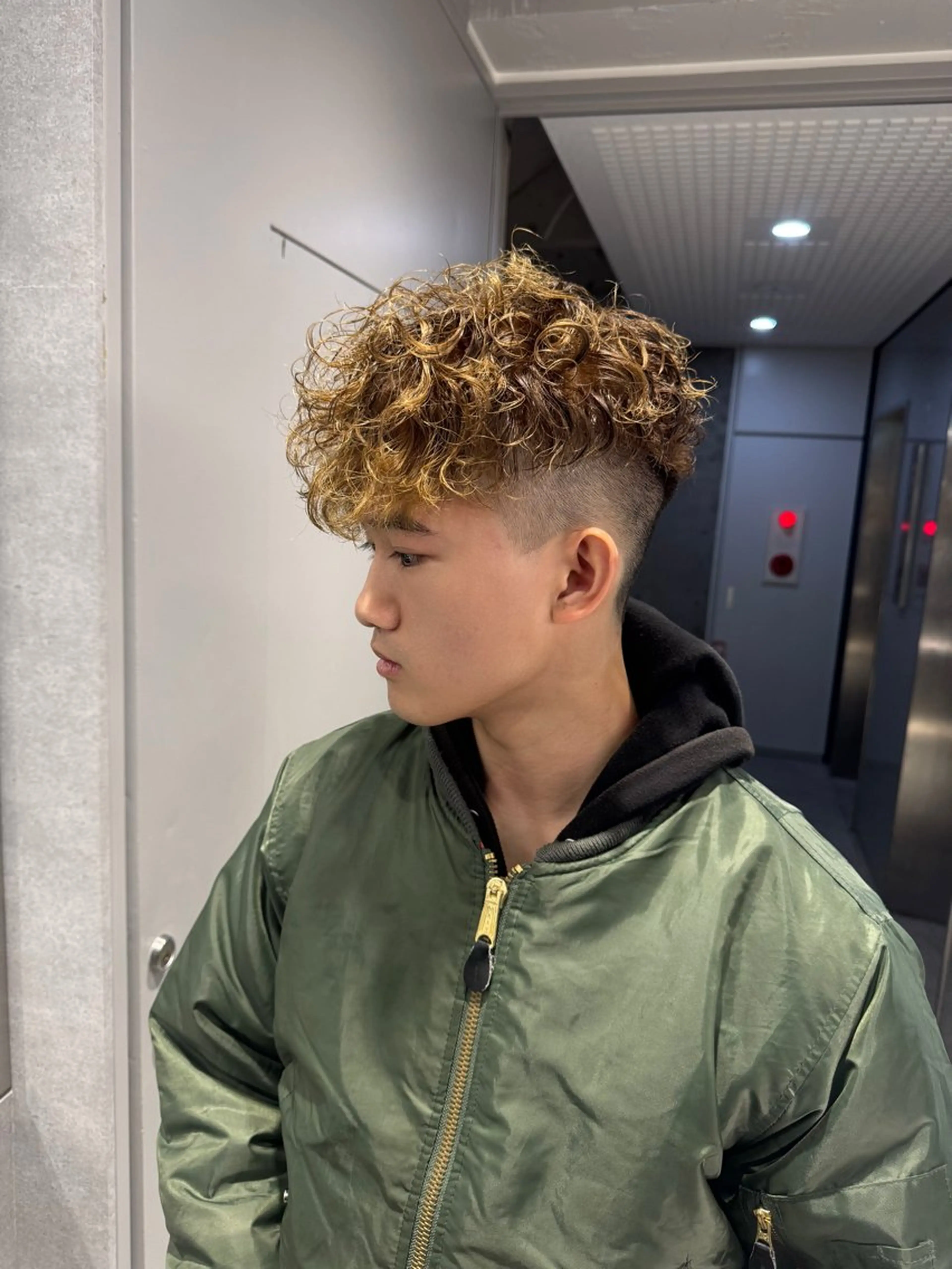 パーマ メンズ パーマ特化 まなるのヘアスタイル