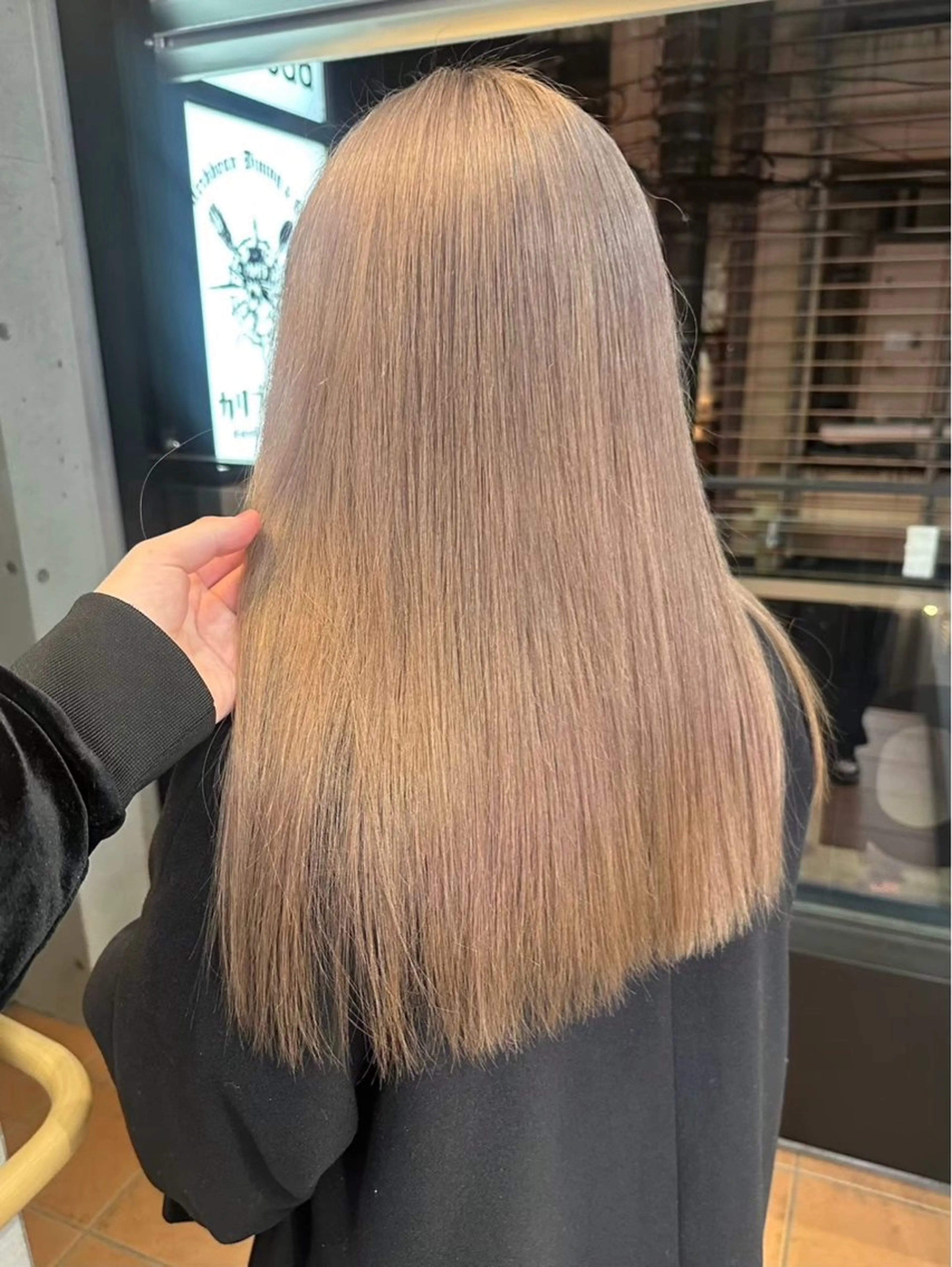 ロング カラー ヘアカラー トリートメント 韓国艶カラー 🇰🇷💎MIUのヘアスタイル