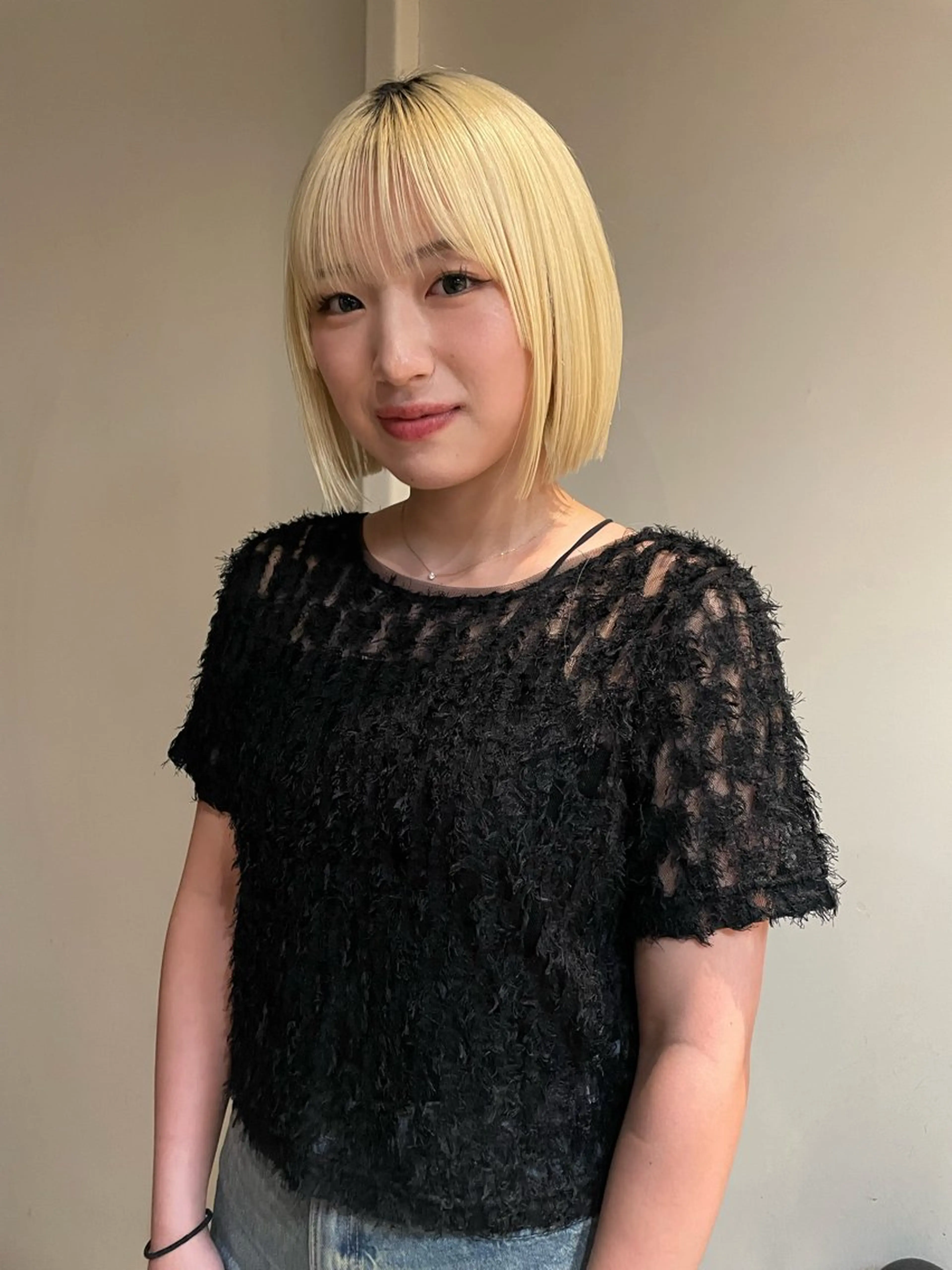 ハナ🌼 ボブ/パーマのヘアスタイル