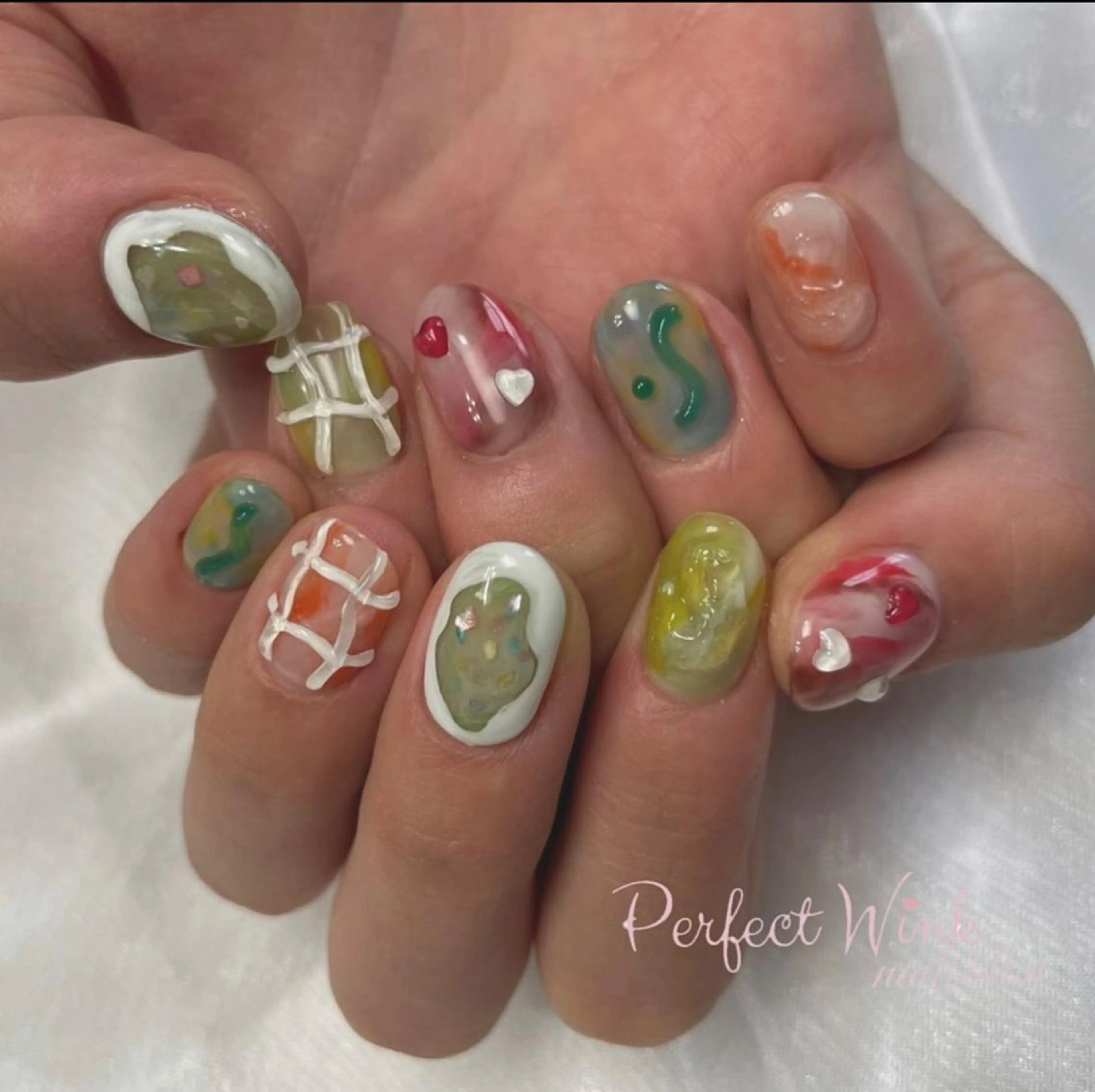 ネイル ハンドネイル 💅Perfect Wink RUI🌈のネイルデザイン