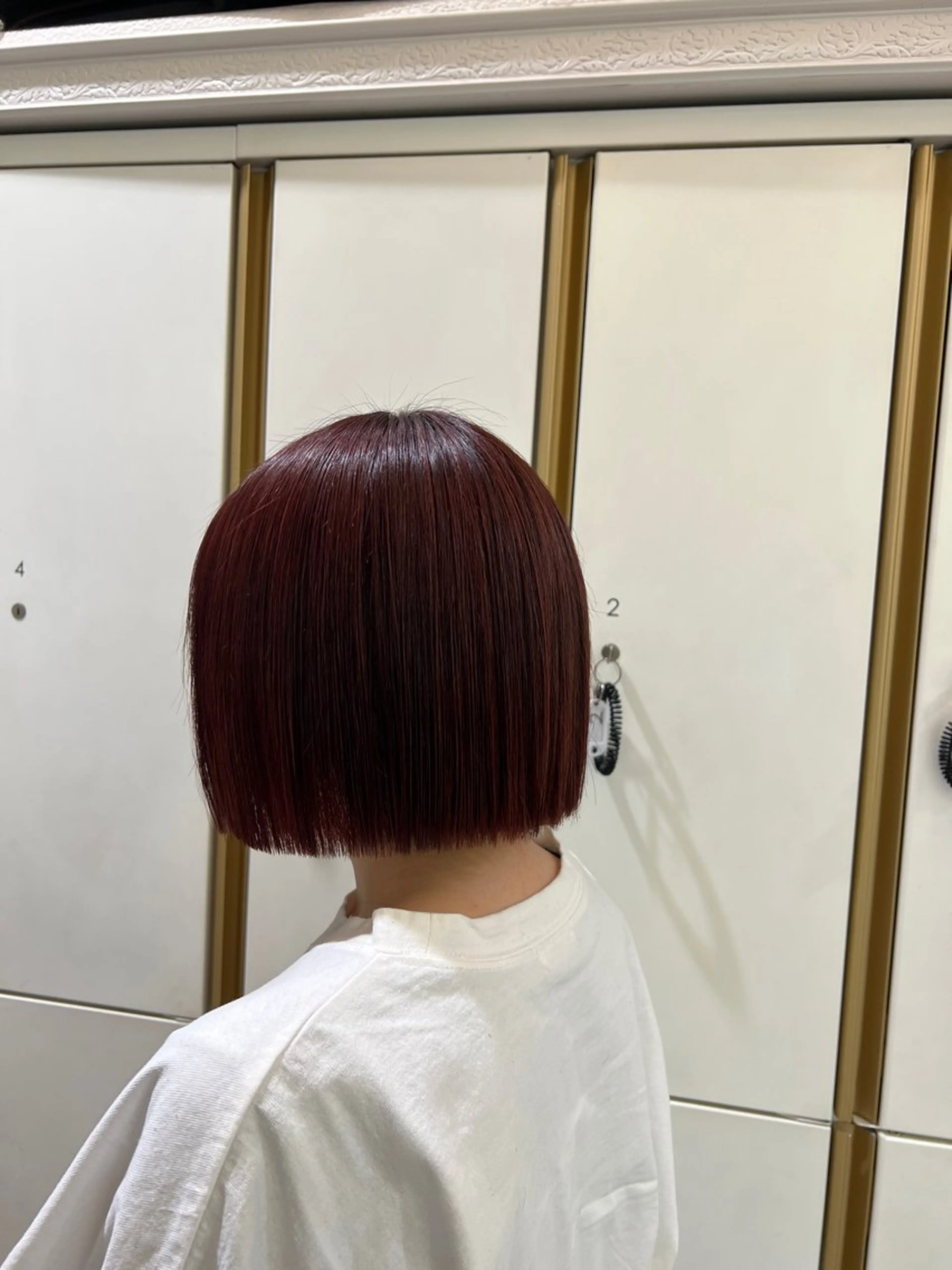 ショート カラー カット ヘアカラー トリートメント 透明感カラー/ボブ/ nanamiのヘアスタイル