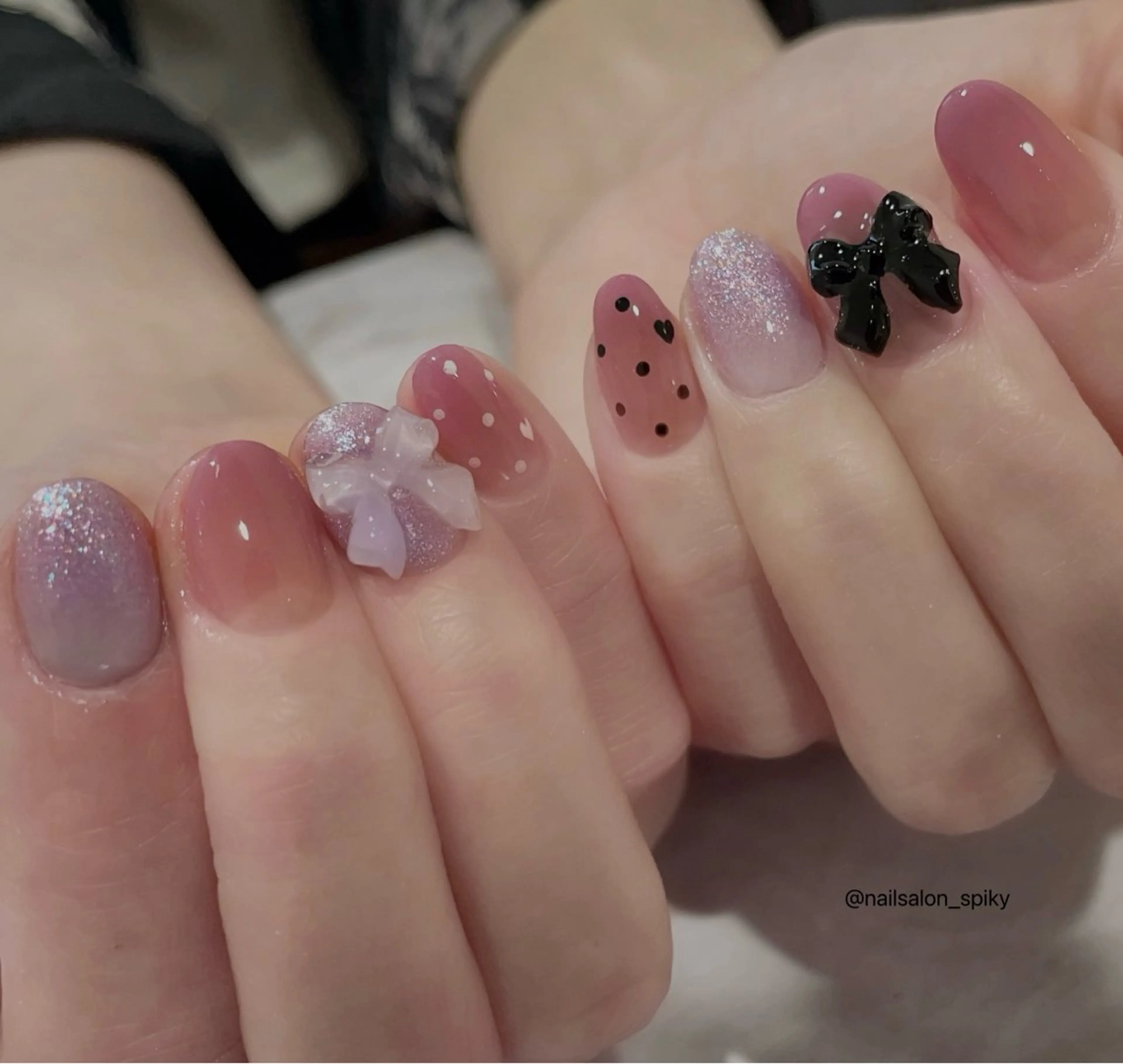 ネイル Spiky とうげ ふうかのネイルデザイン