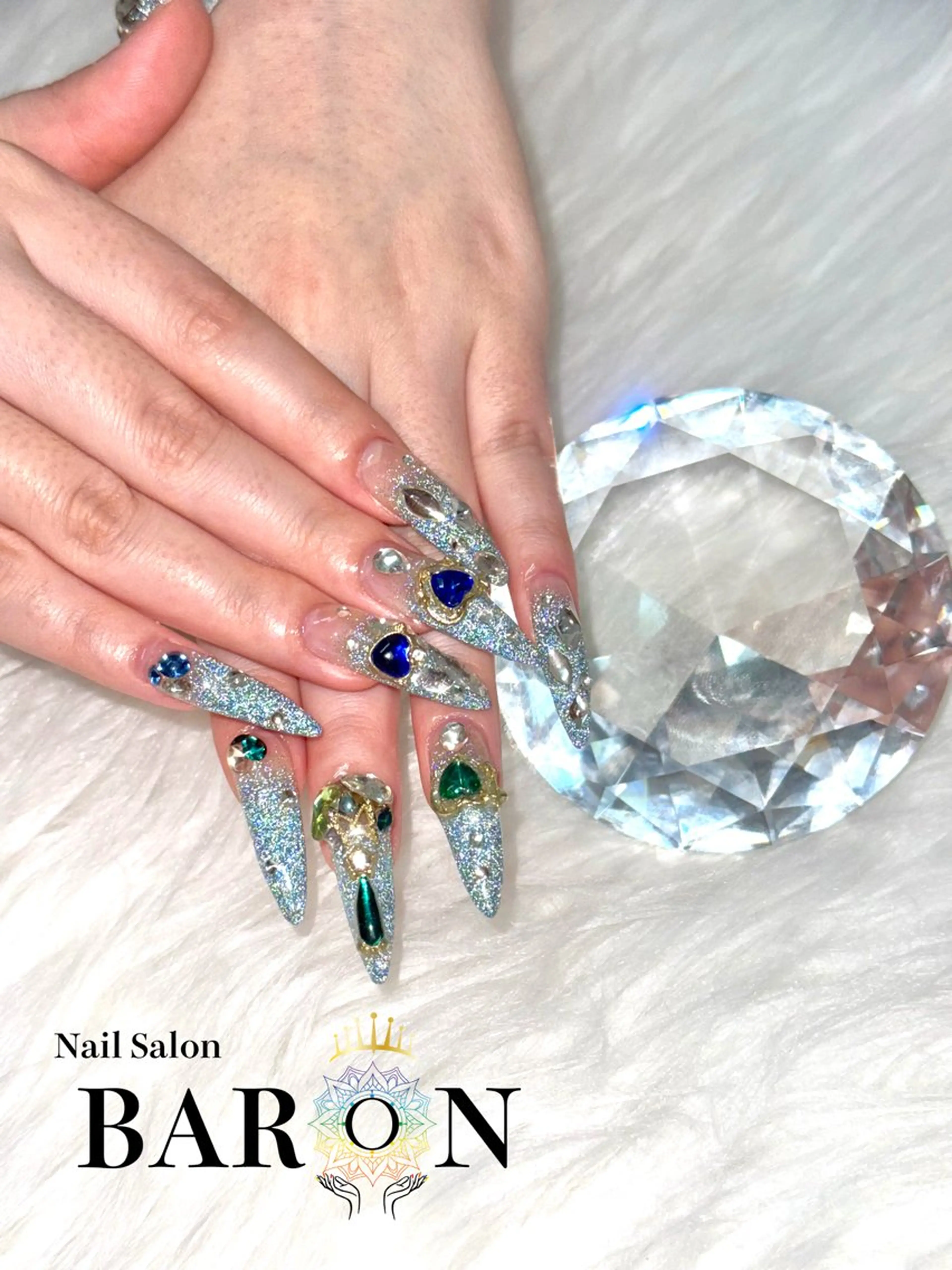 ネイル ハンドネイル BARON本厚木店 🐹RIN🐹のネイルデザイン