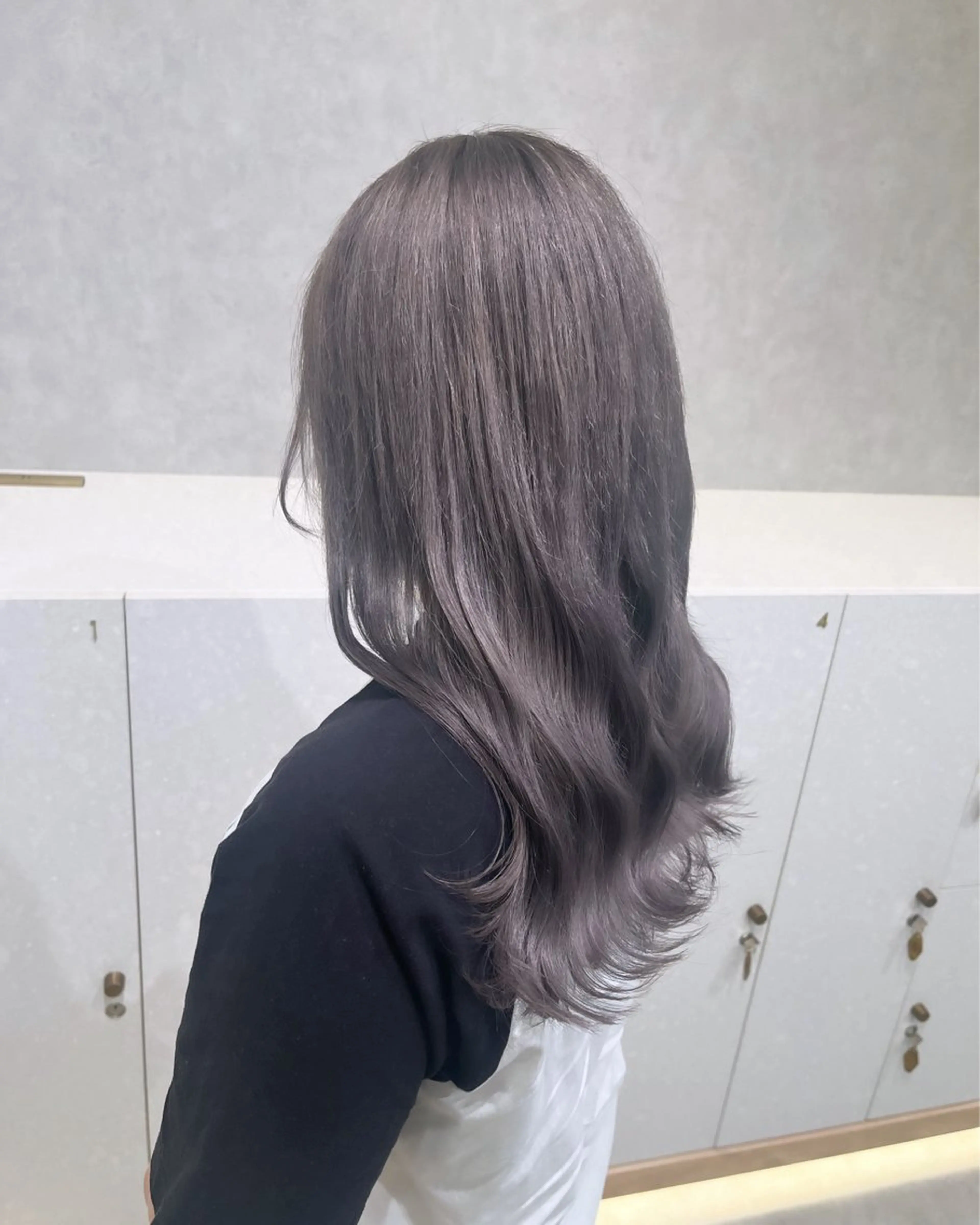 ロング カラー カット ヘアカラー トリートメント 韓国ヘア🇰🇷艶髪 カラー/yui💎のヘアスタイル