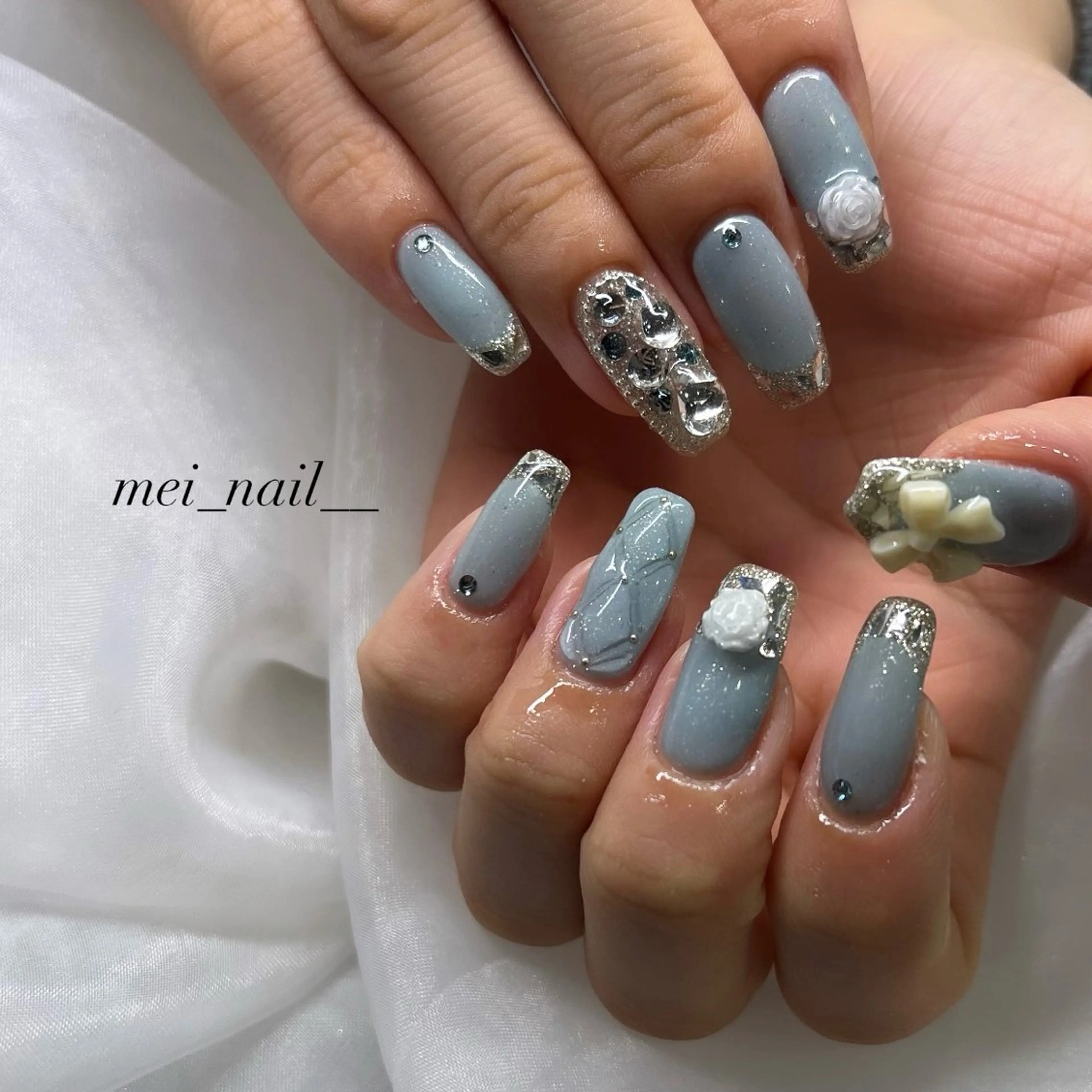 ネイル ハンドネイル est nail所属・永山 芽生子のネイルデザイン