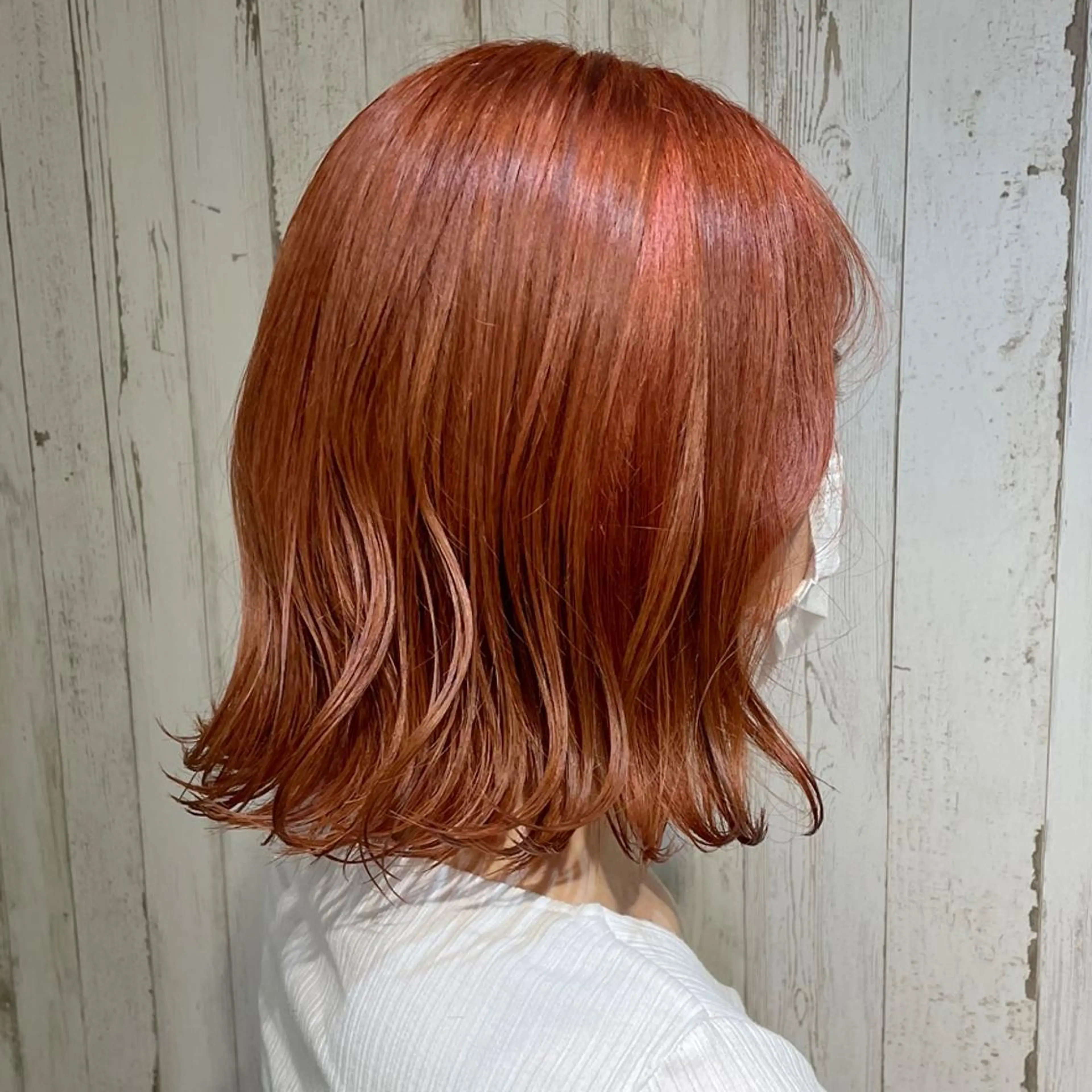 セミロング ヘアカラー soyon心斎橋所属・♡透明感/艶カラー/ M a I ♡のヘアスタイル