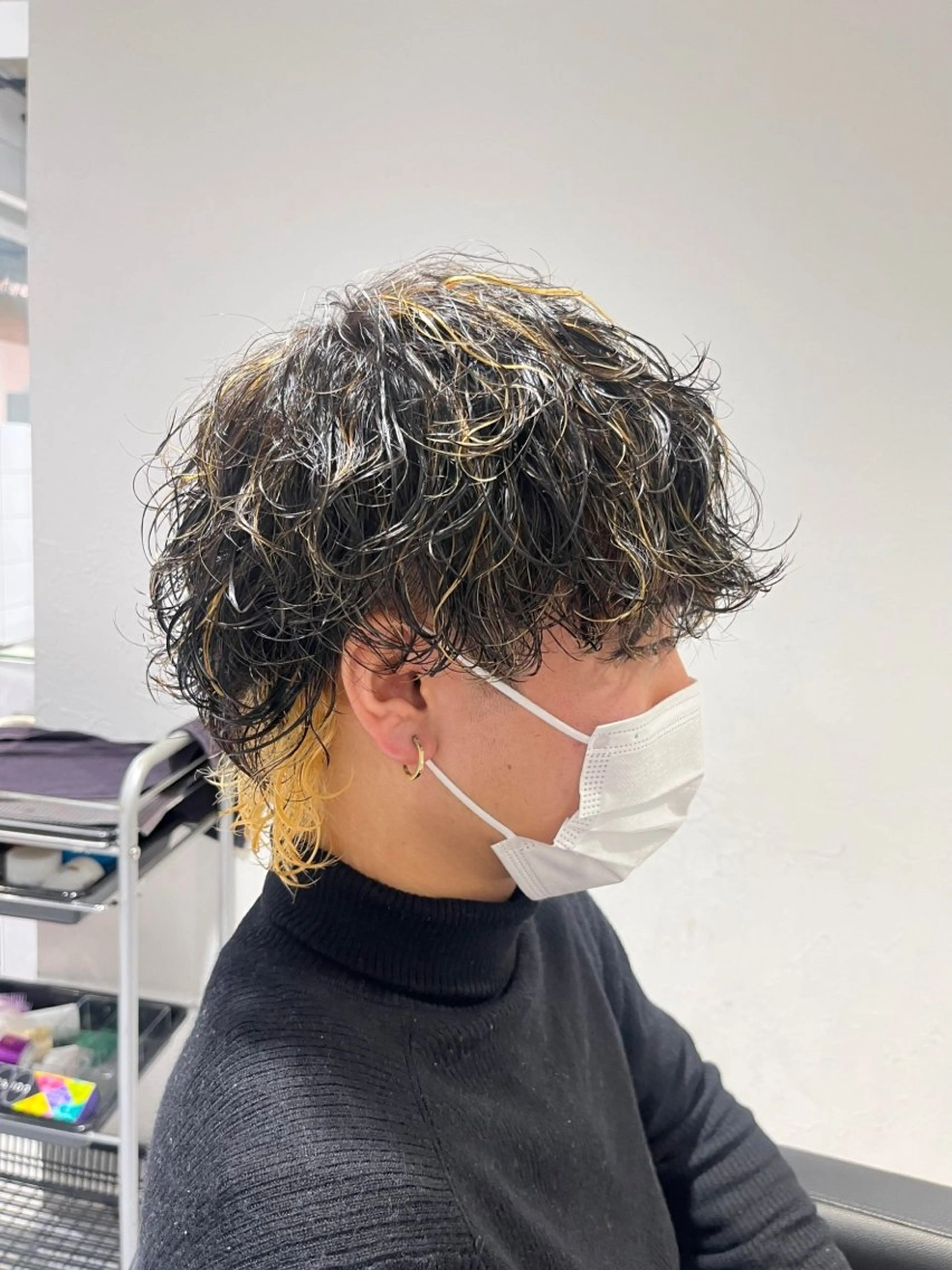 パーマ メンズ カット パーマ 🌟あゆ🌟 女子ウケスタイルのヘアスタイル