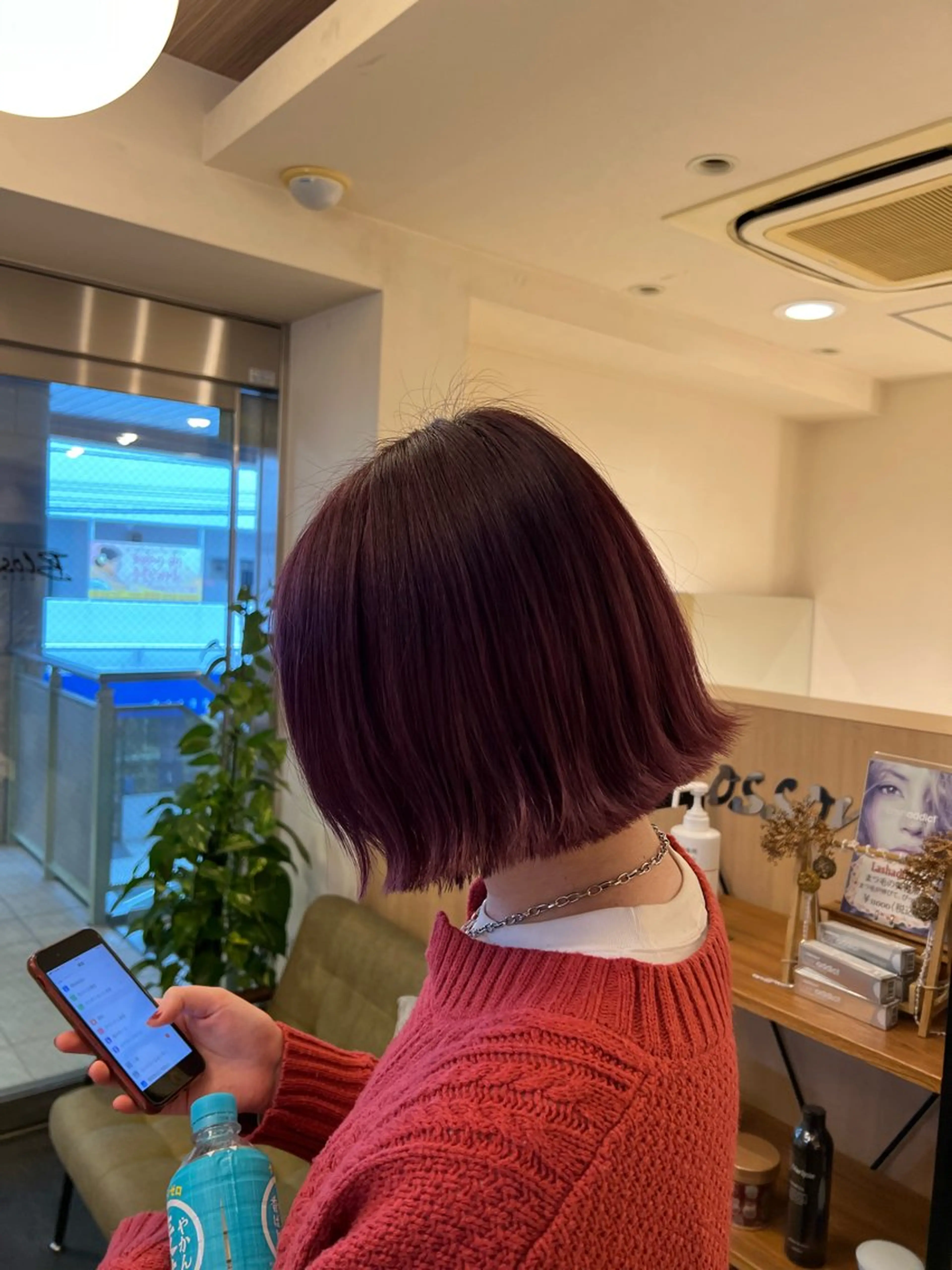 カラー 久永 菫のヘアスタイル